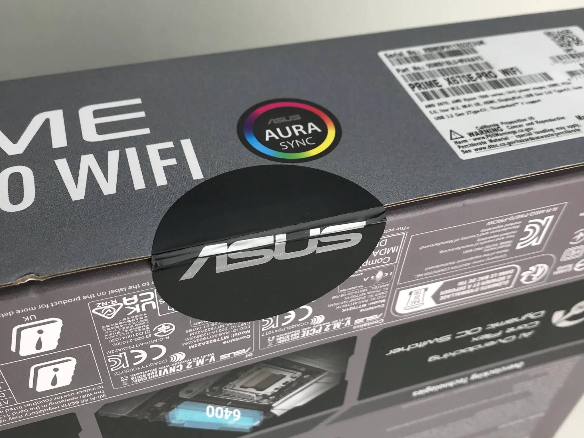 BNIB | ASUS PRIME X670E-PRO WIFI Socket AM5, AMD Motherboard
