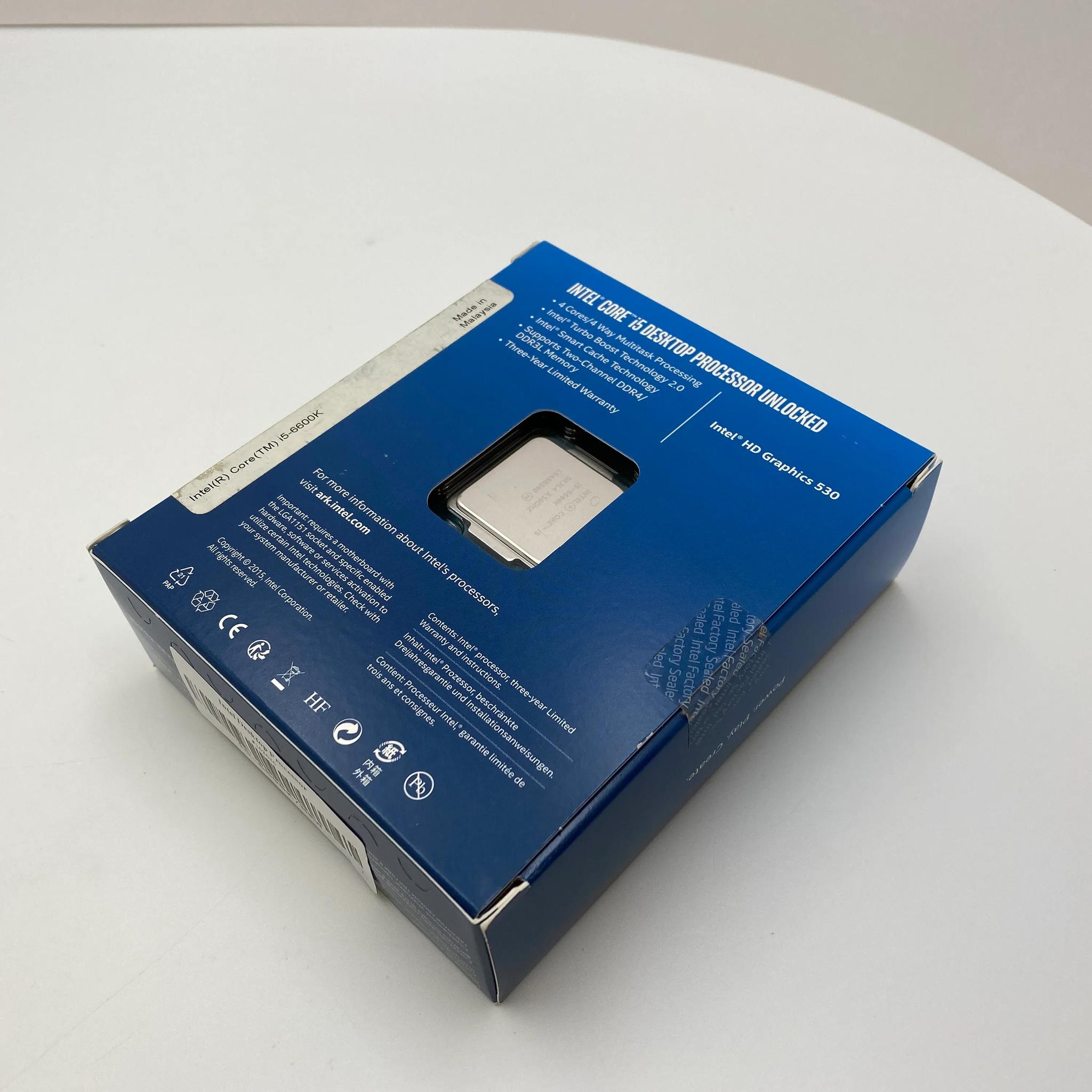Intel Core i5-6600k 3.50GHz 4 Core Processor SR2L4 LGA1151 - NEW & SEALED!