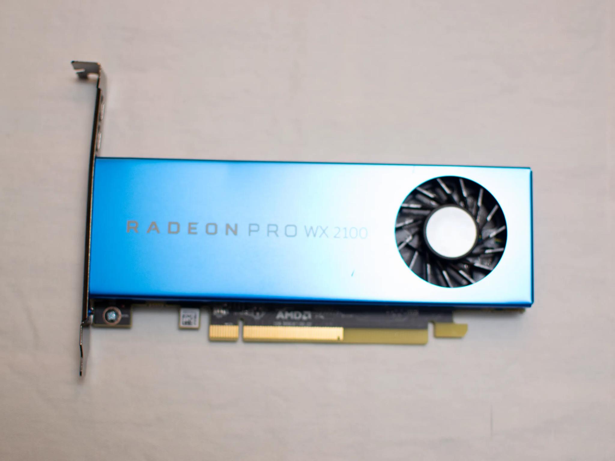 AMD Radeon Pro WX2100 GPU