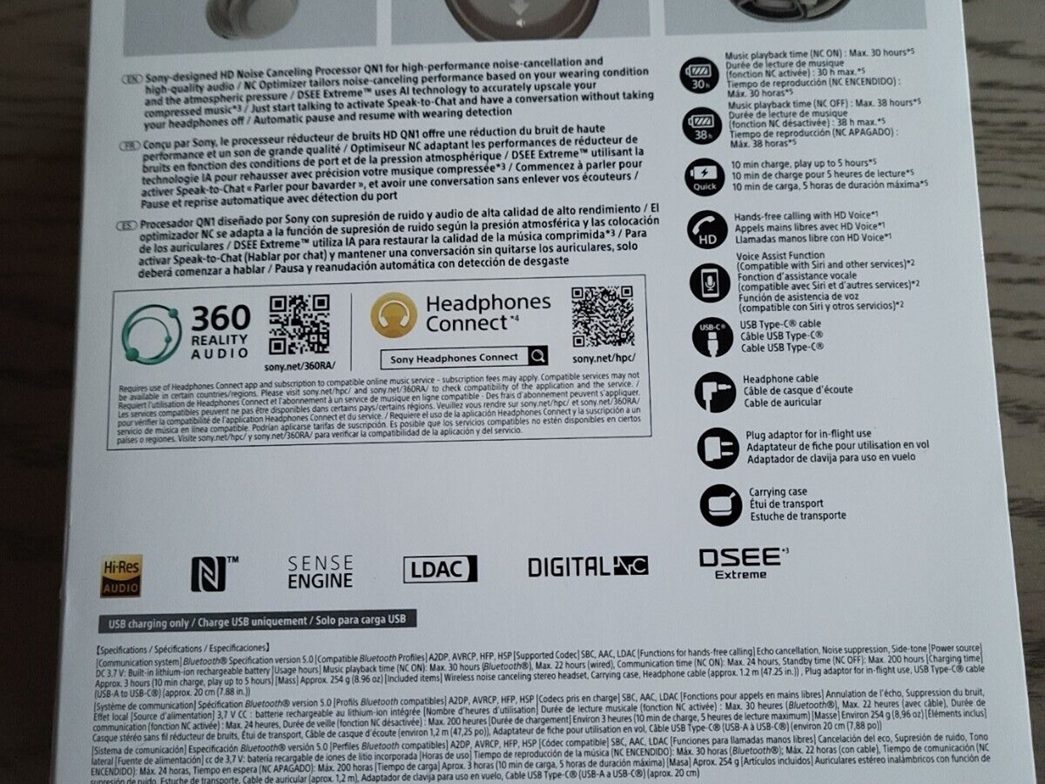 Sony WH-1000XM4 Wireless Premium Noise Canceling Overhead Headphones with Mic