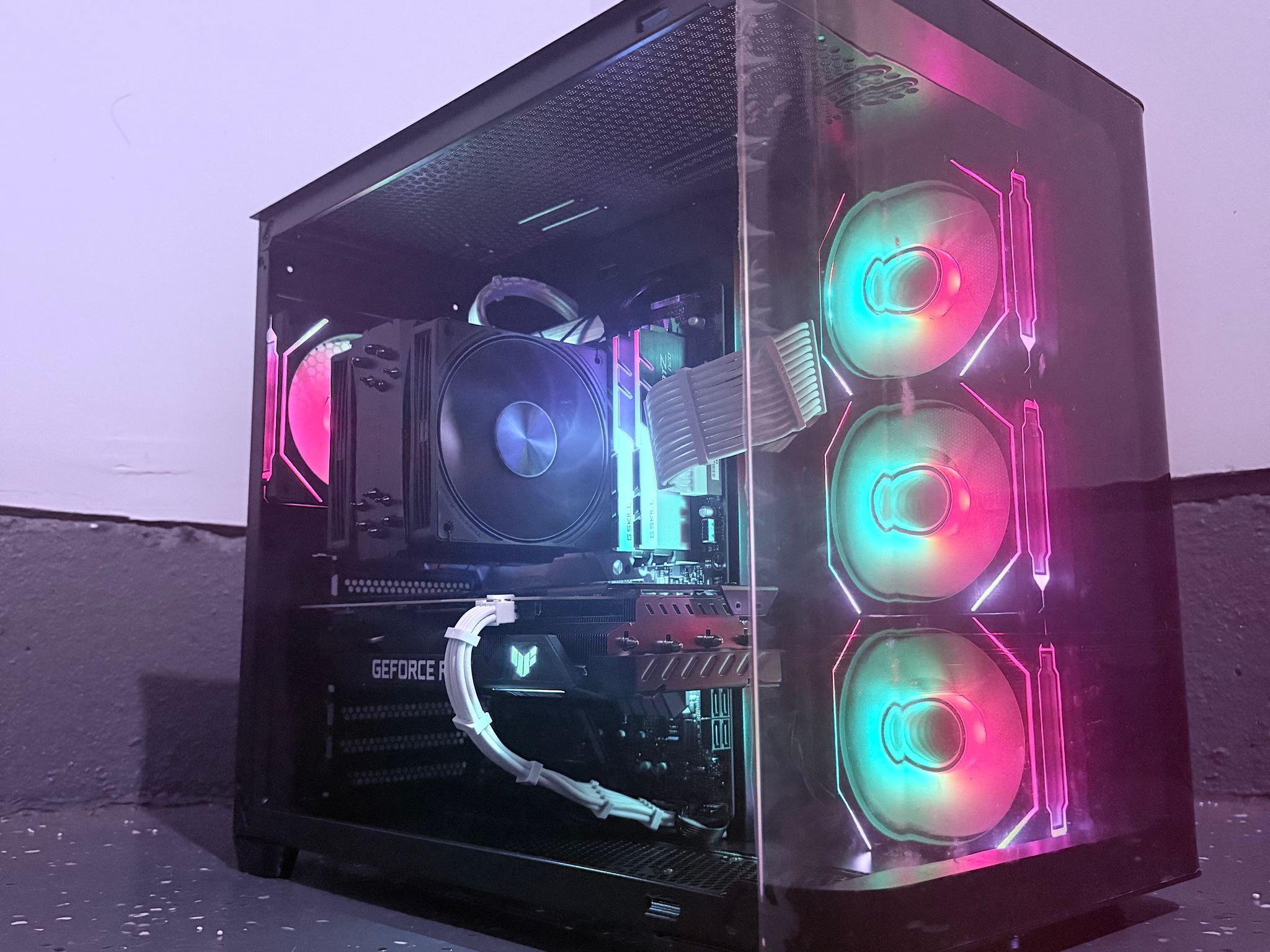 🌈"Quantum Rift"⚫️ | 1440p Gaming | RTX 3060 12GB | Ryzen 7 3700X | 32GB Ram | 1TB SSD | Free Ship
