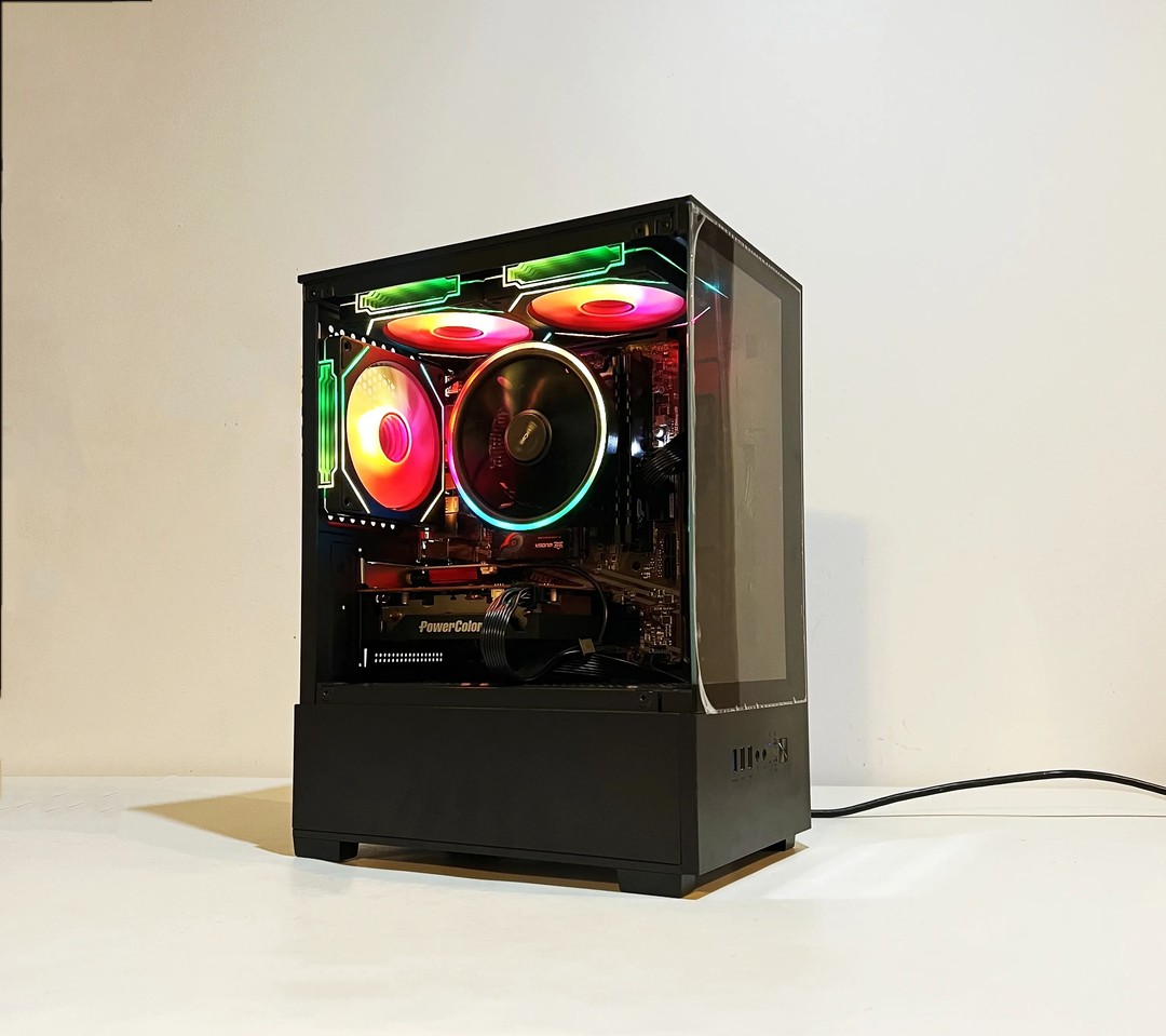 🔥SALE🔥 R5-5600|RX 6500XT|16GB RAM|WIFI|ARGB Fans|-DepxTech Pre-Built PC ...