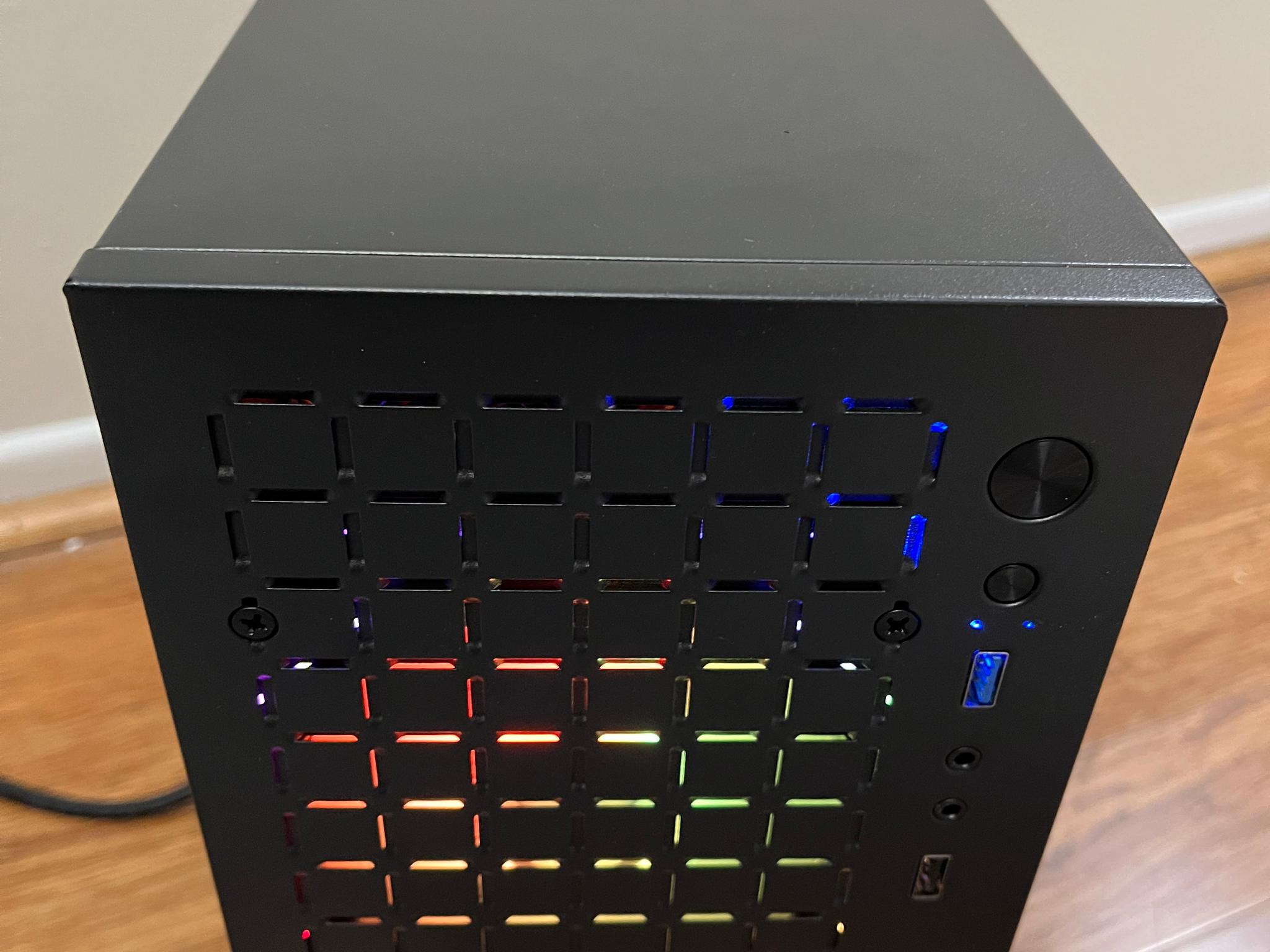 NVIDIA RTX 2060, Intel Core i5-7500, 12GB DDR4 RAM, 870 GB Storage - Small Gaming PC w/ Wi-Fi & BT
