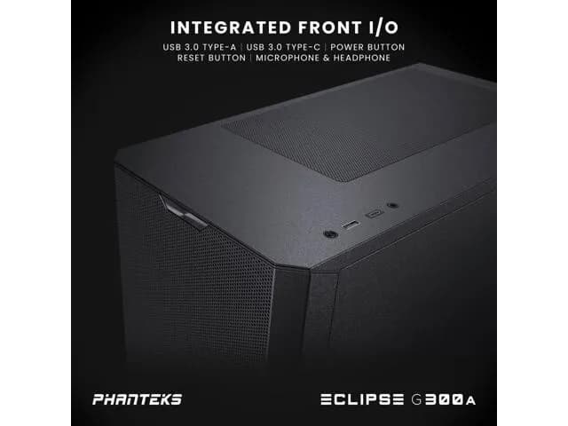 Phanteks Intel Core i7, 16GB RAM, ARC A750, PCIe 4.0 2TB, 1440p Gaming PC