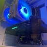 Custom White Glass Gaming PC | Intel i7 / AMD RX580 / 8GB / 1.1TB Win 11 Pro + Wi-Fi