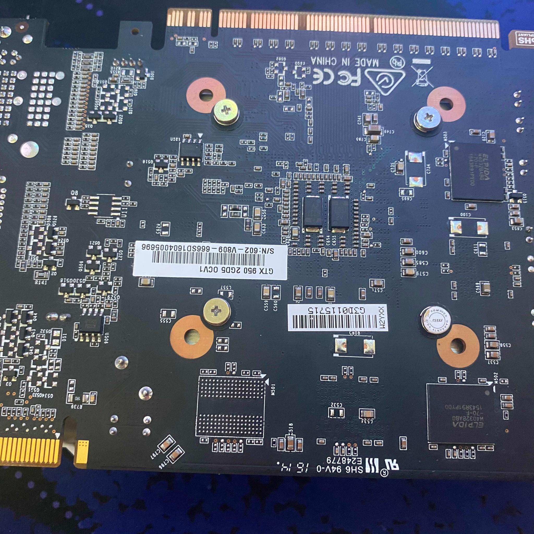 Great condition GTX 950 2GB Ultra Budget Video Card for Esports Gaming. 