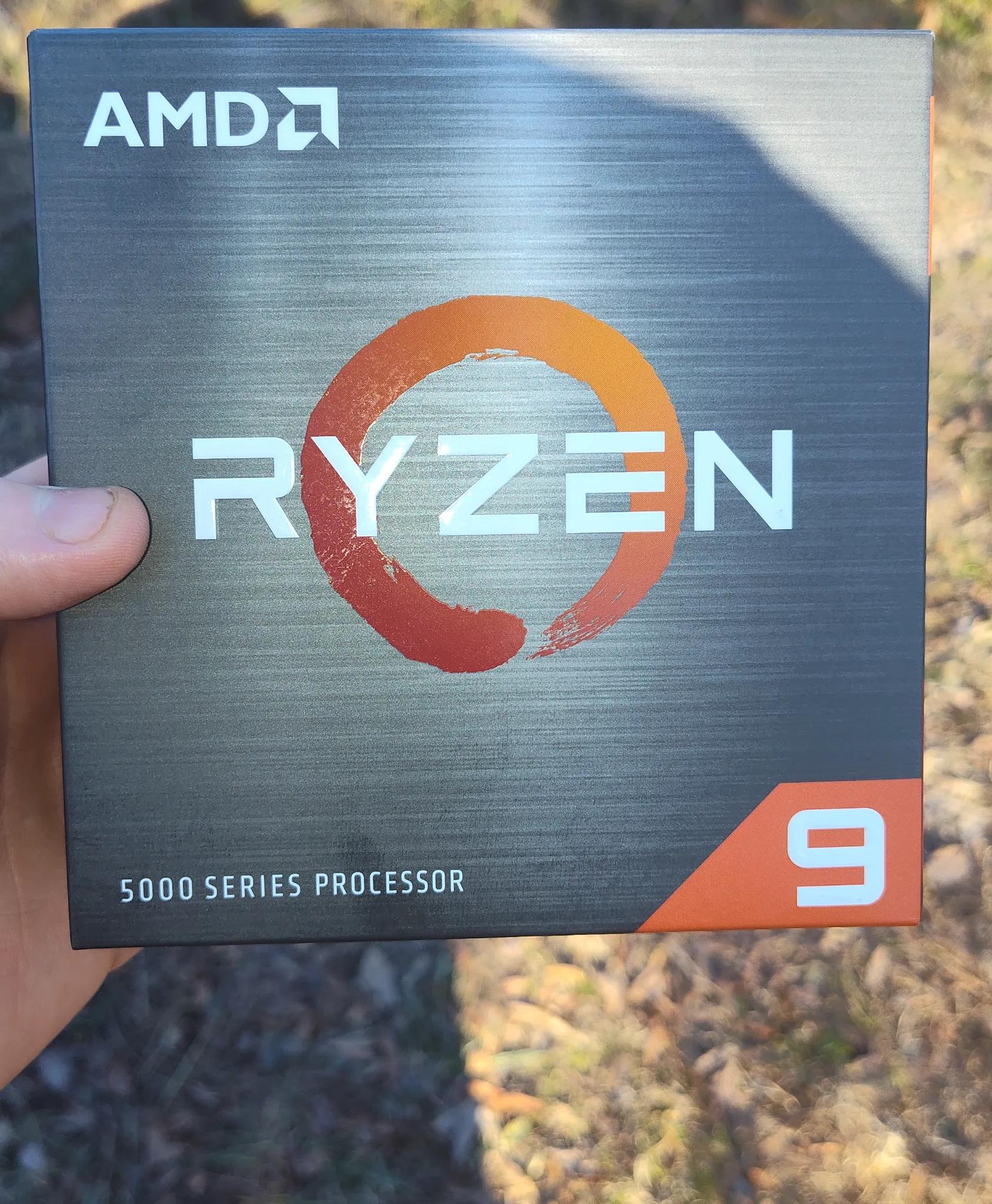 AMD ryzen 9 5950x 16 core 32 thread processor pcie 4.0 4.9GHz max boost 3.4 GHz base