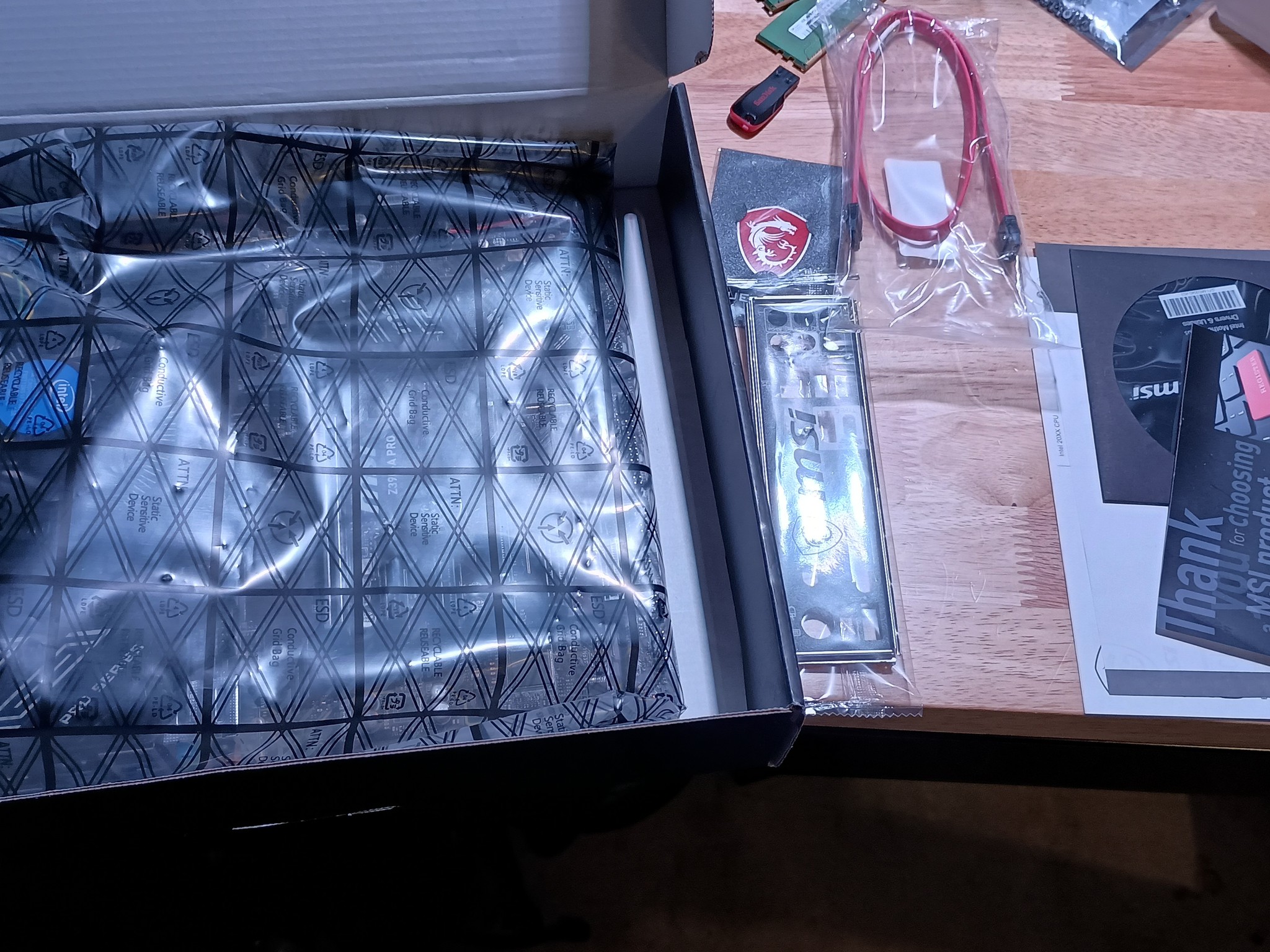 MSI Z390-A Pro Motherboard + CPU