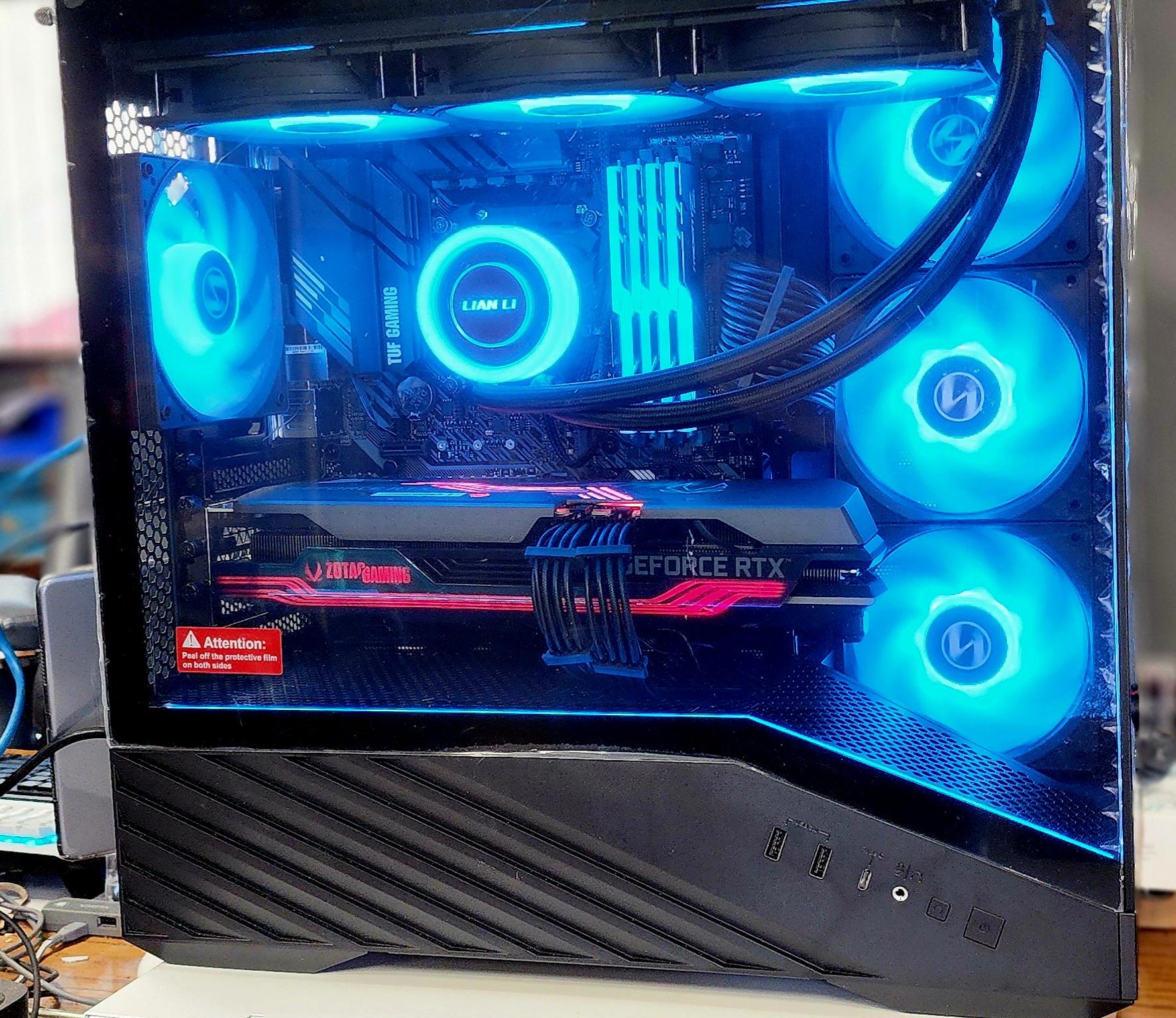 🔴 🦁 ⚔️ Gaming PC | RTX 3080 10GB | Ryzen 9 5900XT | 32GB Ram | Win 11 Pro | Beast Mode ⚔️ 🦁 🔴