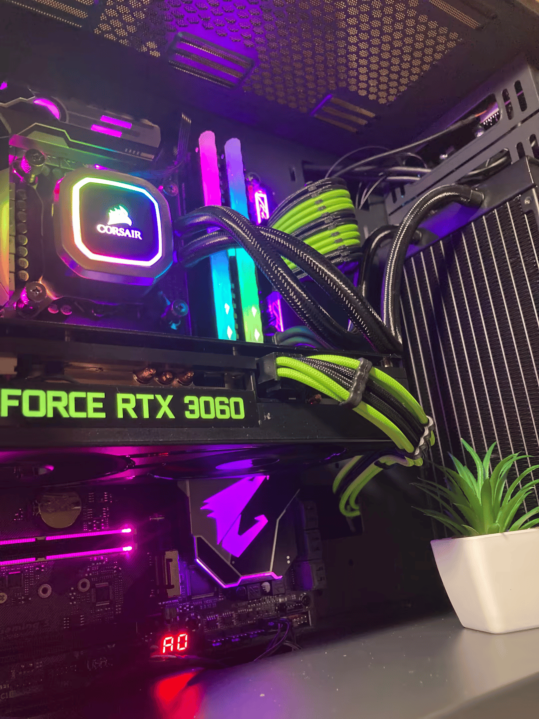 “Octane”// I7-9700, RTX 3060 12GB High-End Gaming PC