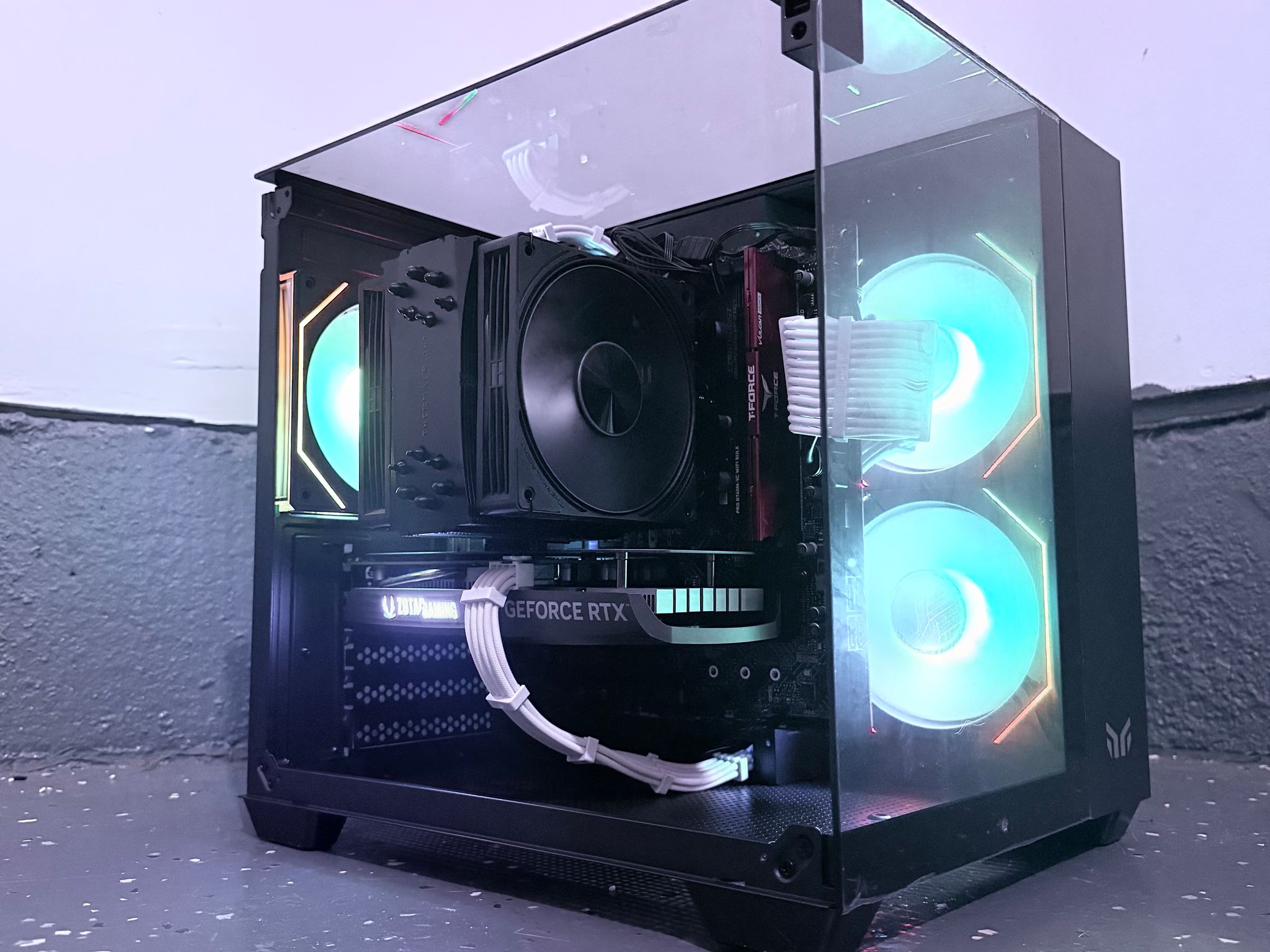 ⚫️"Obsidian Frost"❄️ | 1440p Gaming | RTX 4060 | i5 14400F | 16GB DDR5 | 1TB SSD | Free Shipping