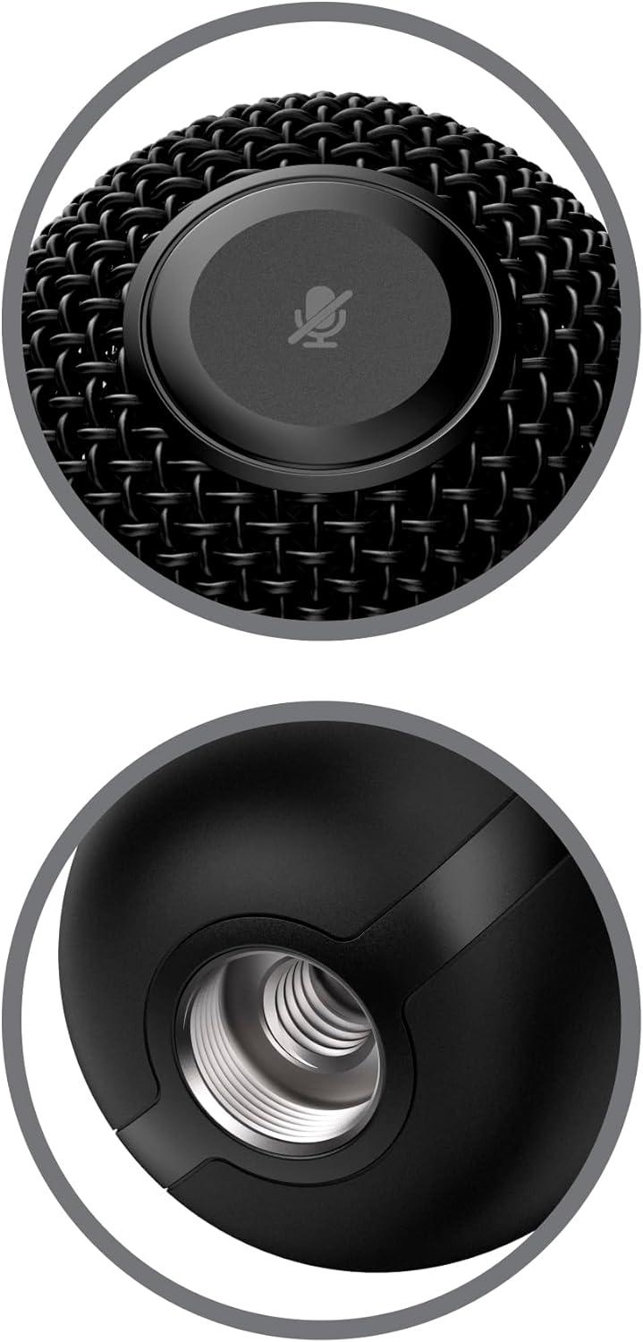 HyperX SOLOCAST USB Condenser Microphone - Black - New