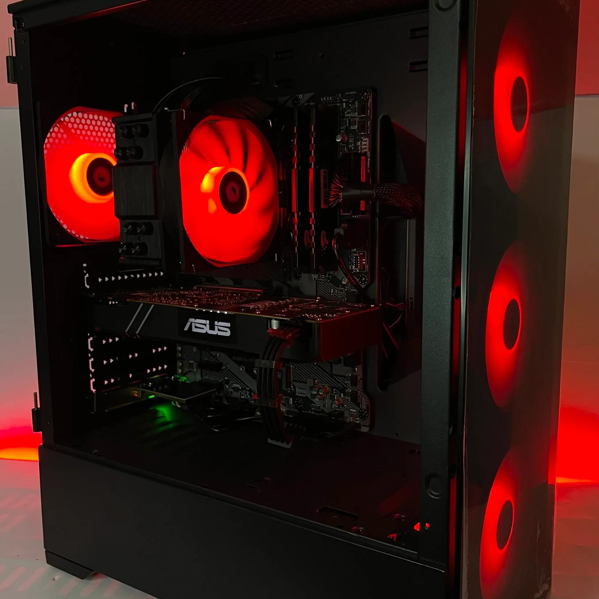 RGB Gaming PC  (i5-10400f, 16GB RAM, GTX 1080, 1TB NVME)