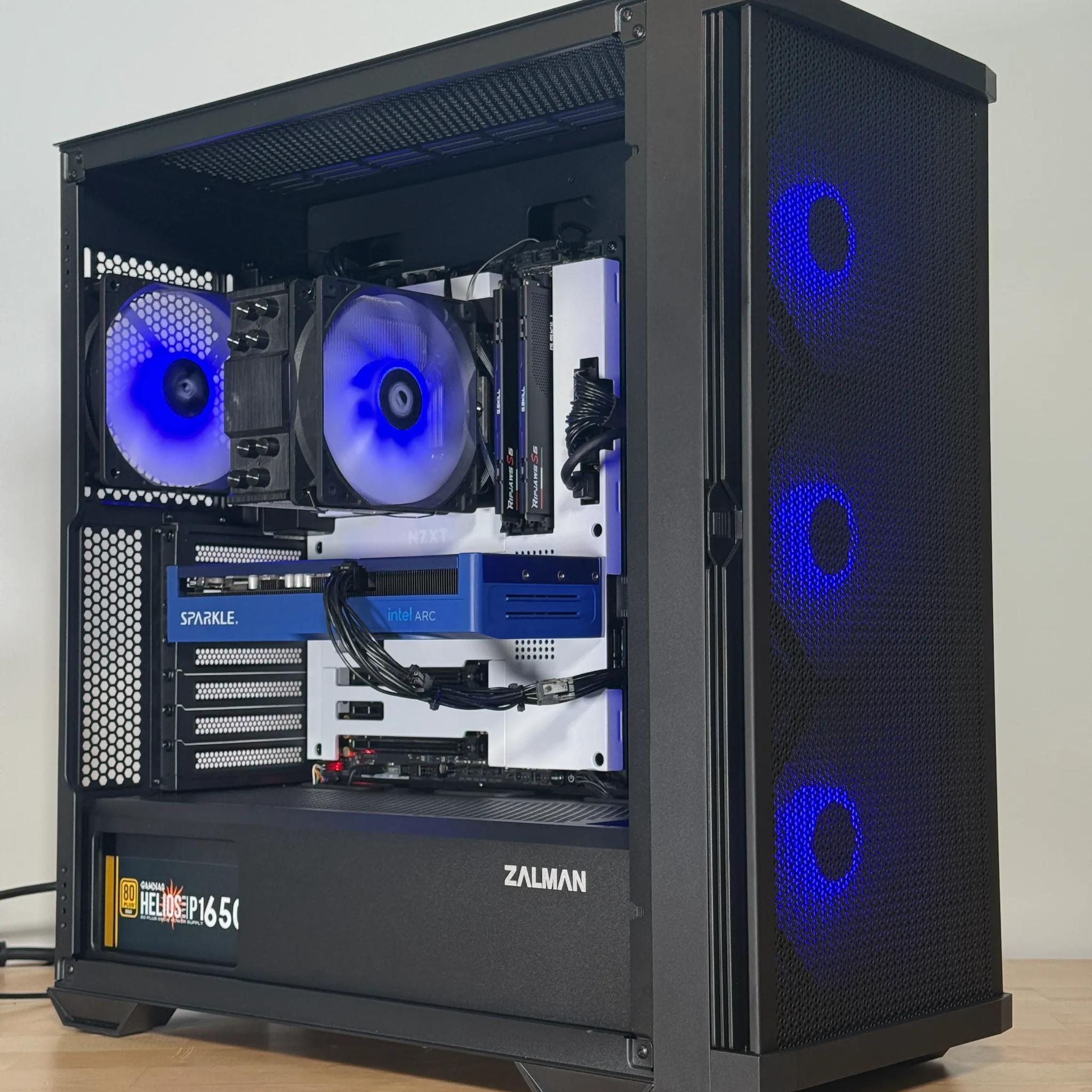 Arc B570 Intel Core i7 12700k Gaming PC