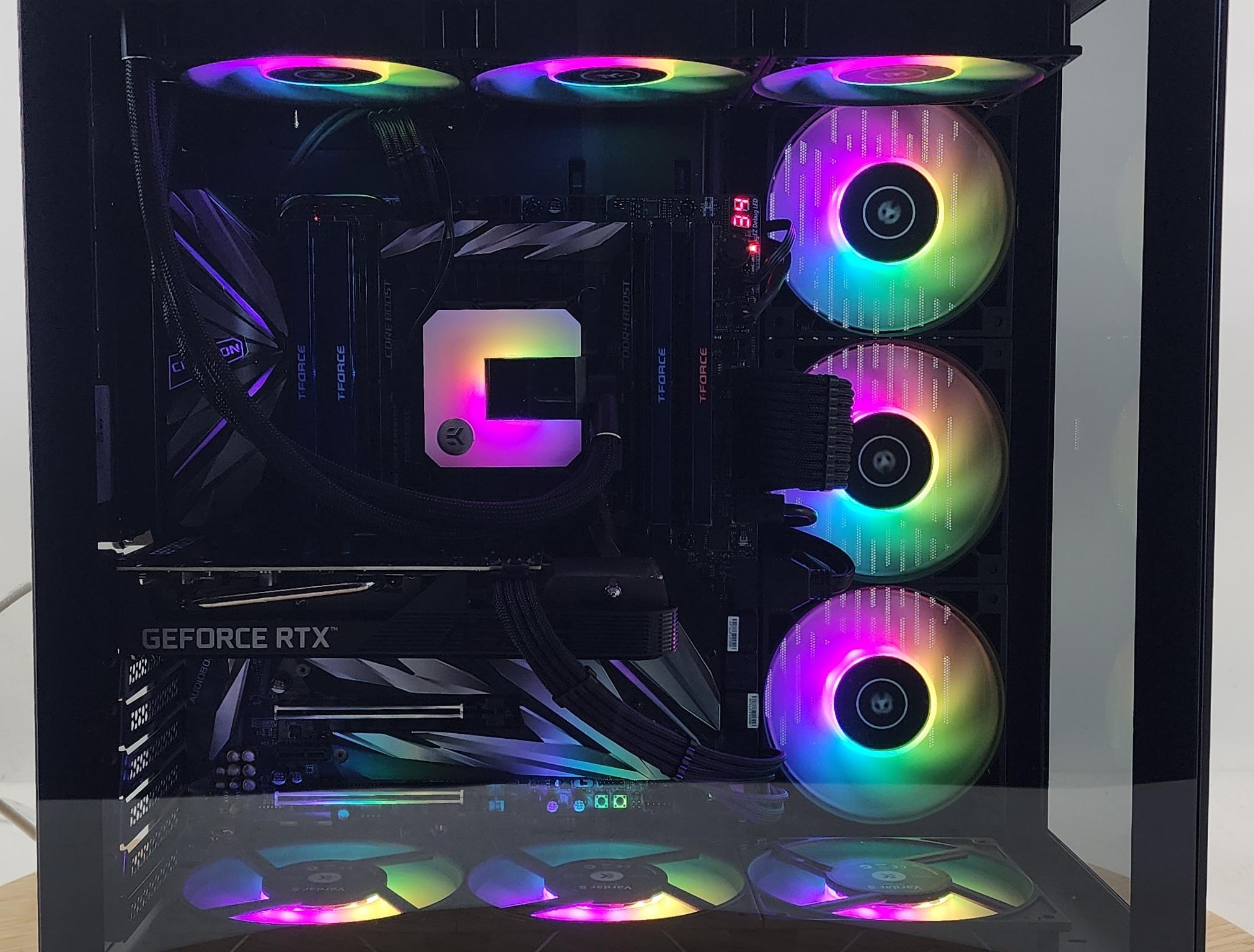Gaming PC i9-9960X 32GB RAM 1TB SSD RTX 3070 8GB Windows 11 PC