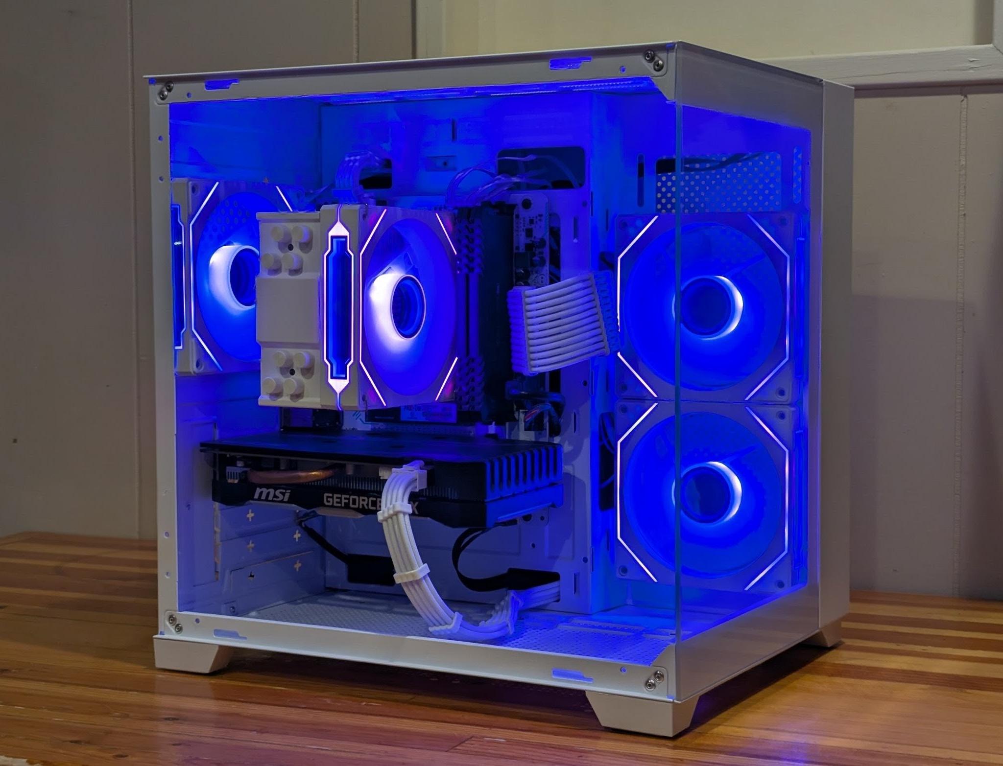 White RGB Gaming PC | Ryzen 5 2600x + GTX 1660 | 1080p Beast 🔥
