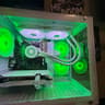 White gaming pc