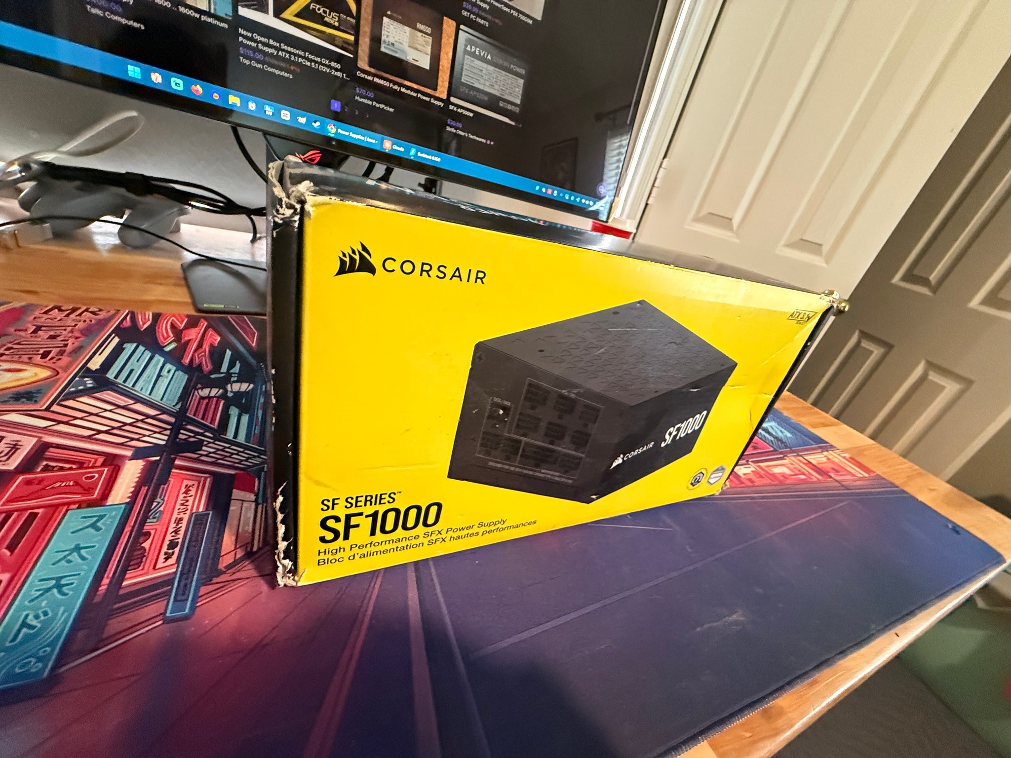 Corsair RM850x SFX mini power supply for ITX