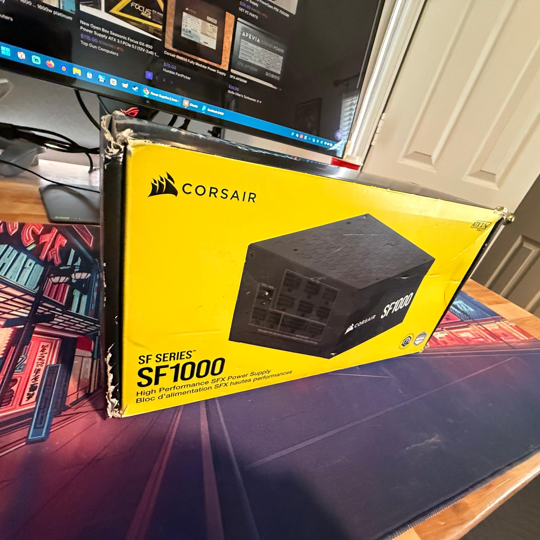 Corsair RM850x SFX mini power supply for ITX