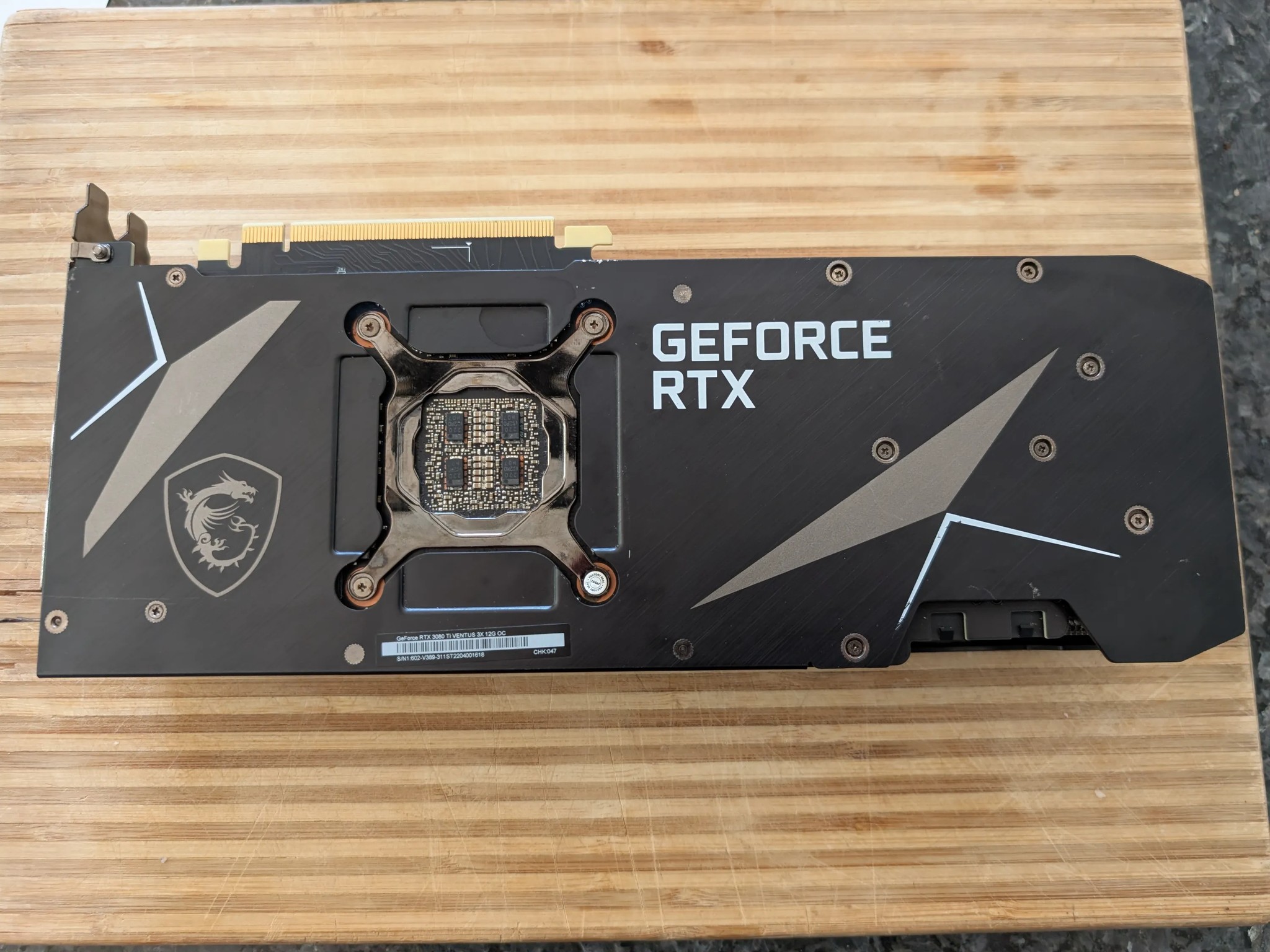 MSI Ventus 3x OC RTX 3080 Ti 12GB