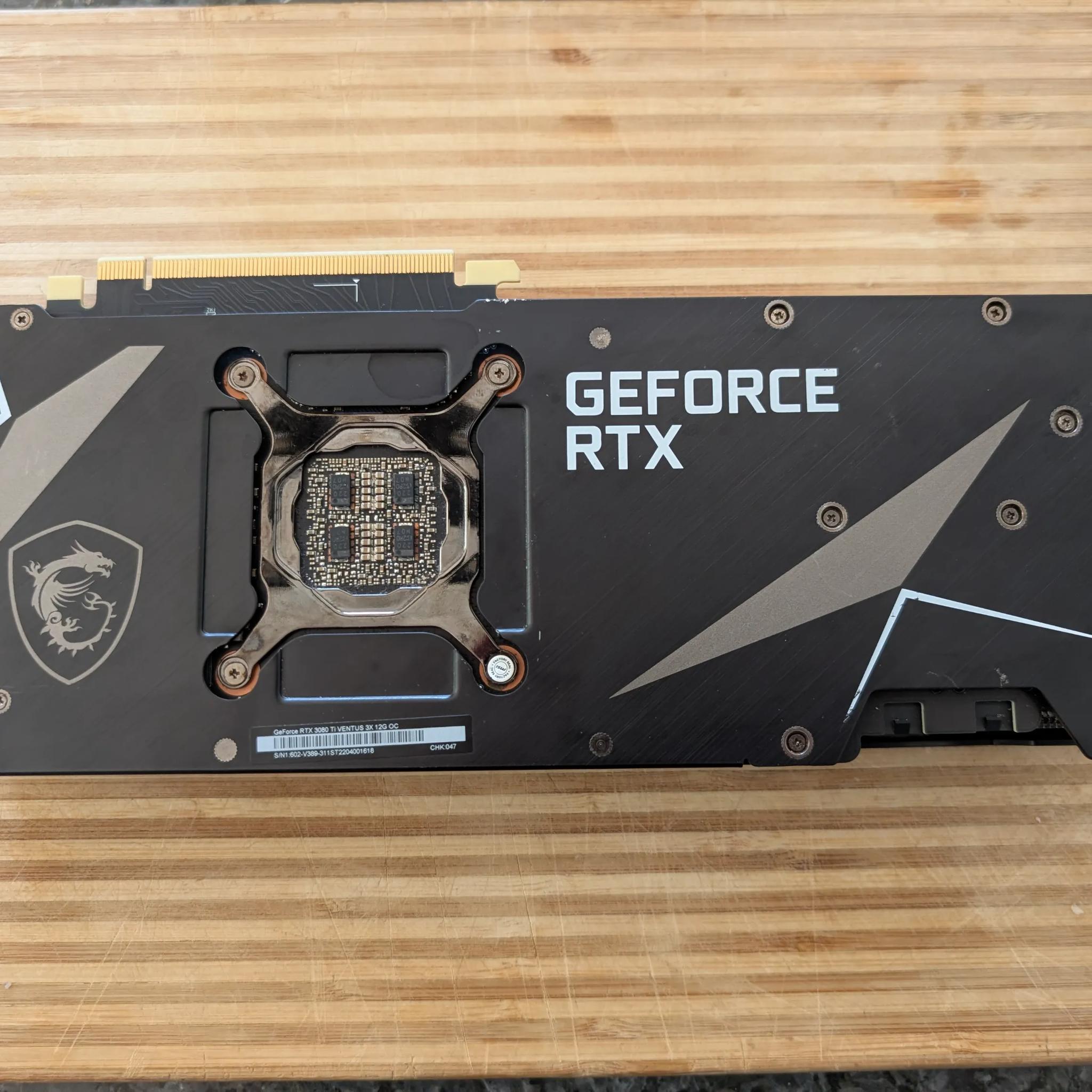 MSI Ventus 3x OC RTX 3080 Ti 12GB