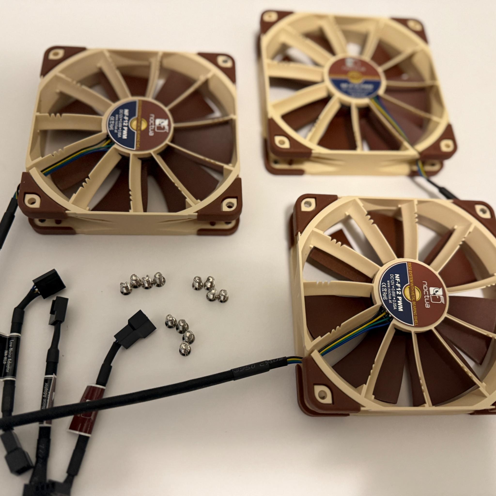 Noctua NF-F12 PWM 120mm PC Fans