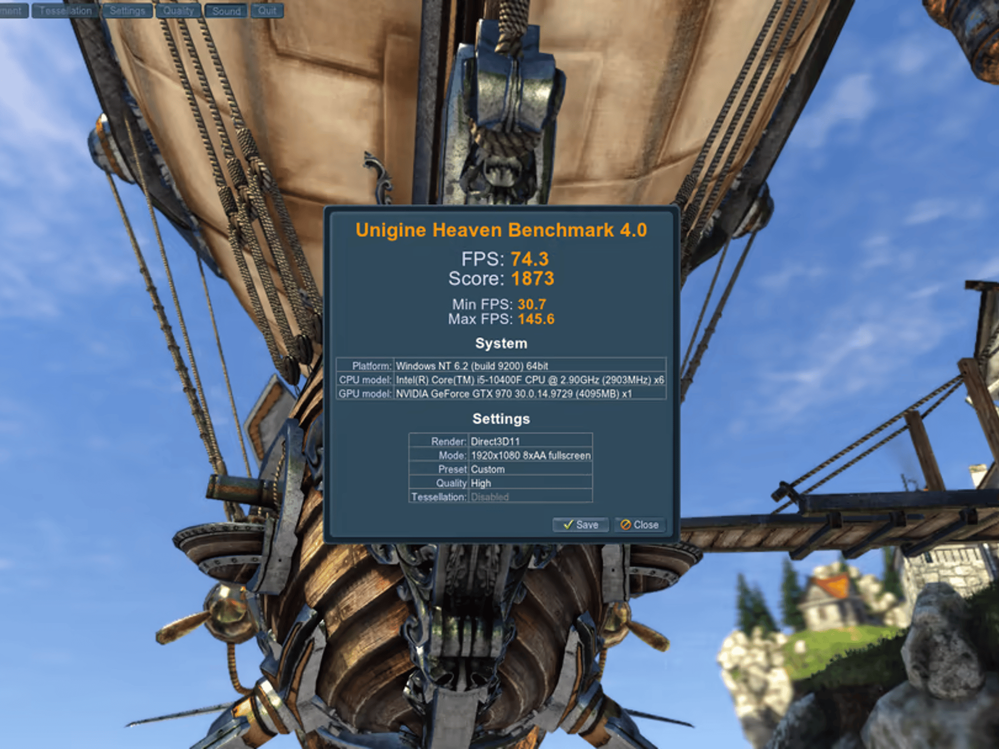 Used GIGABYTE GTX 970 Windforce 3X 4GB