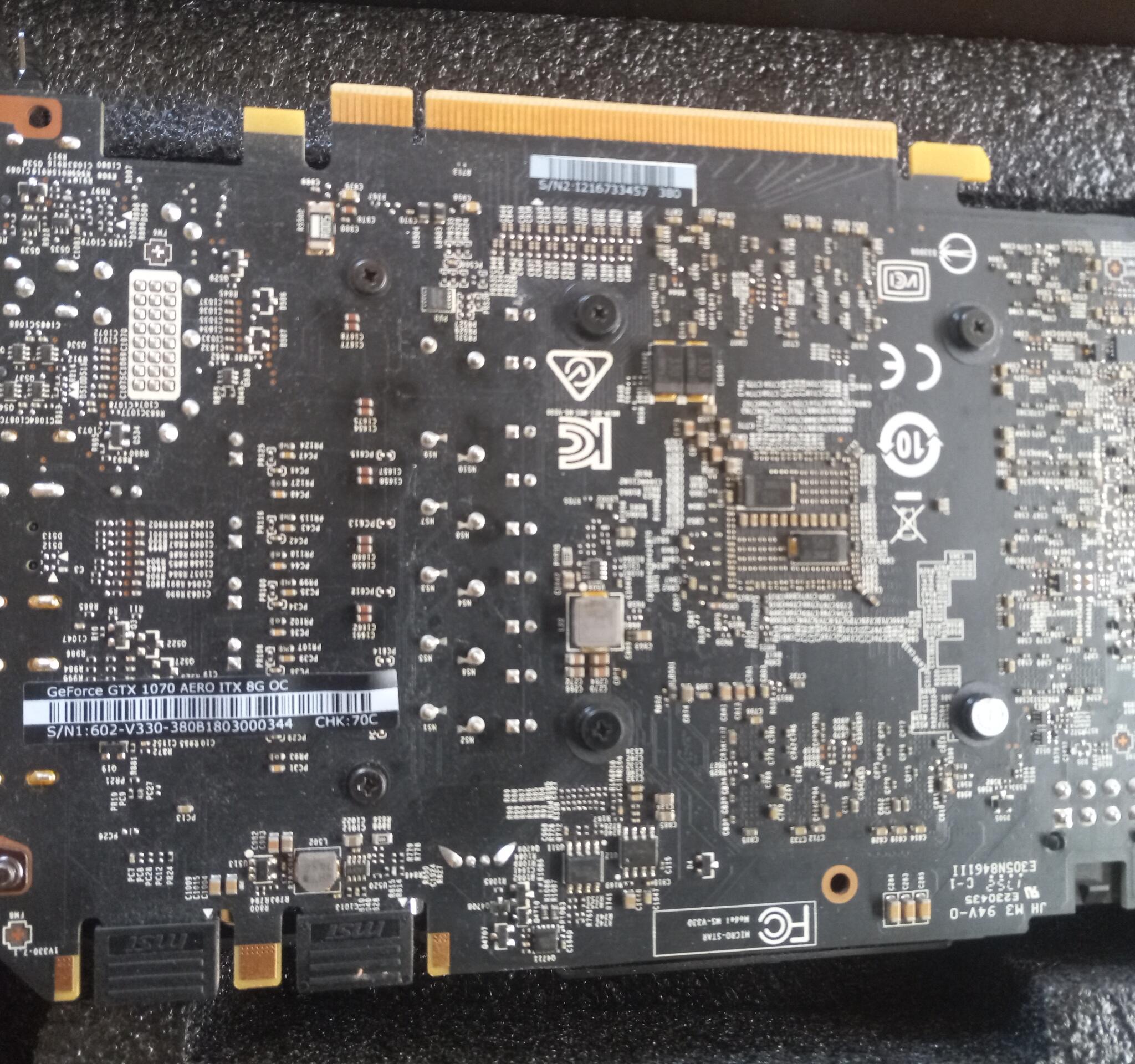 MSI AERO GTX 1070 ITX OC