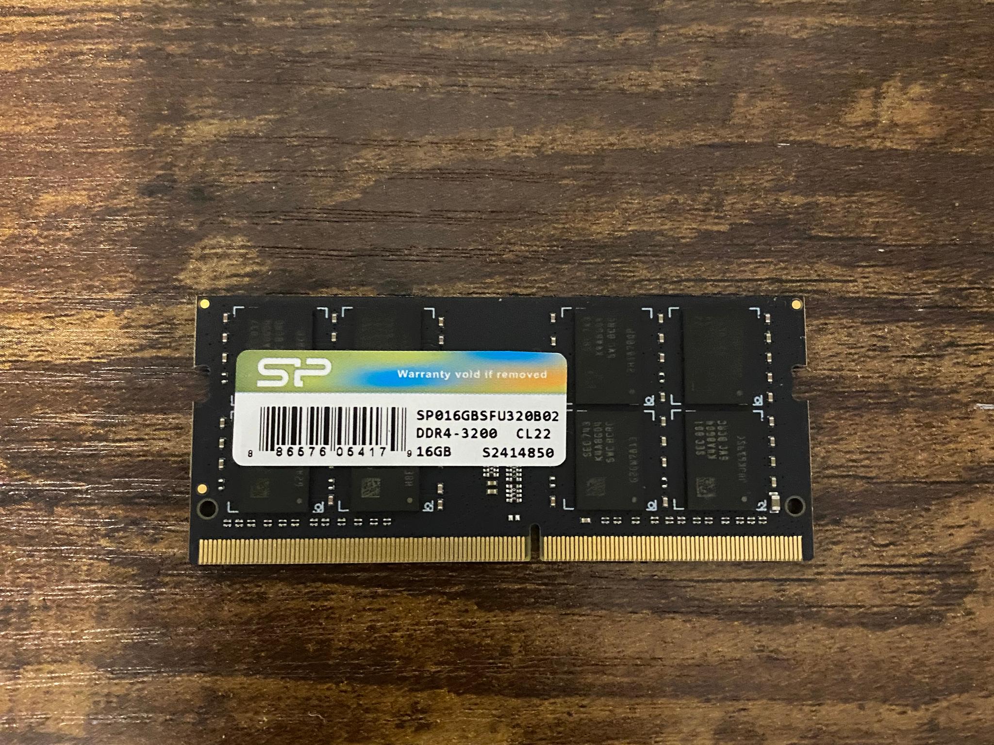 16 Gb DDR4 3200 mhz SO-DIMM RAM