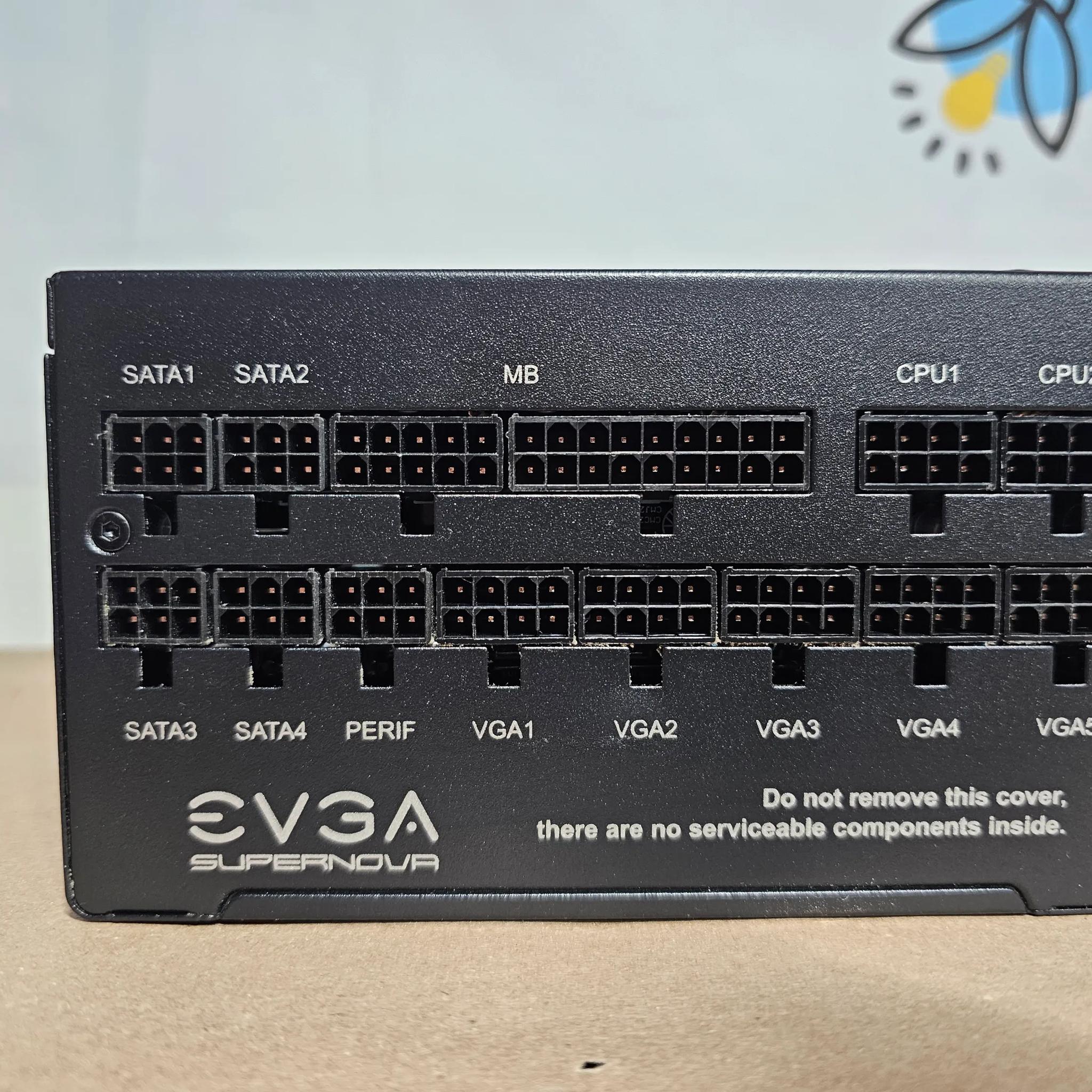 EVGA SuperNOVA 1000 GT Power Supply (1000W, 80+ Gold, Fully Modular, ATX 3.0)