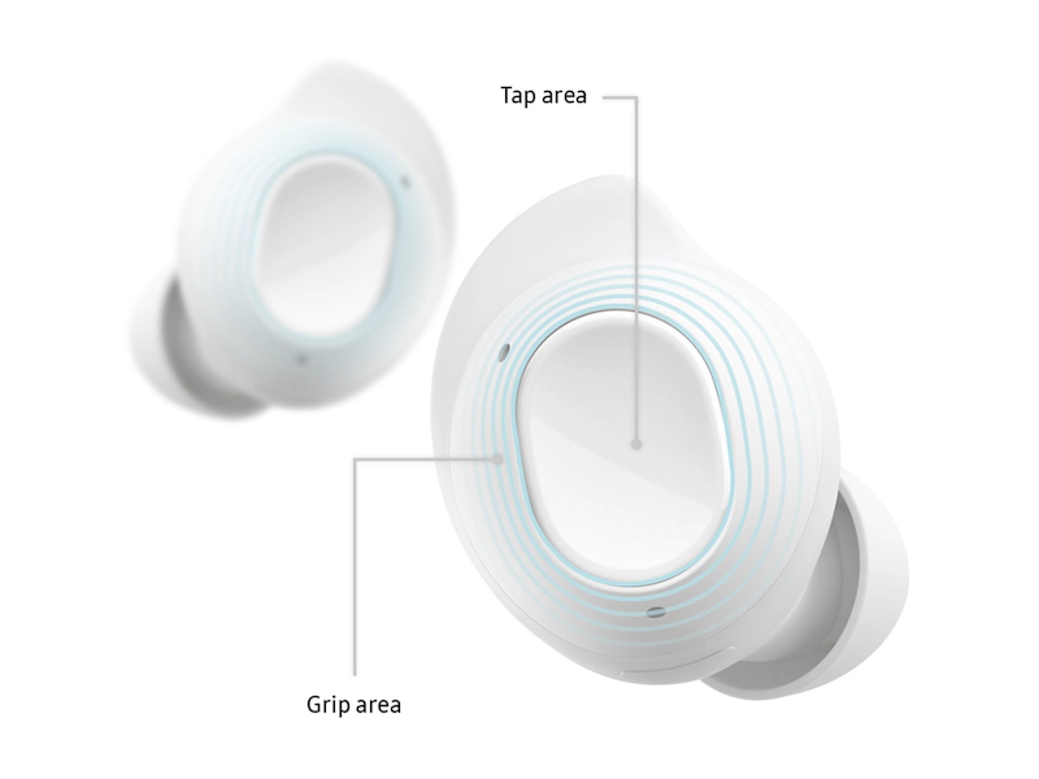 Galaxy Buds FE, White