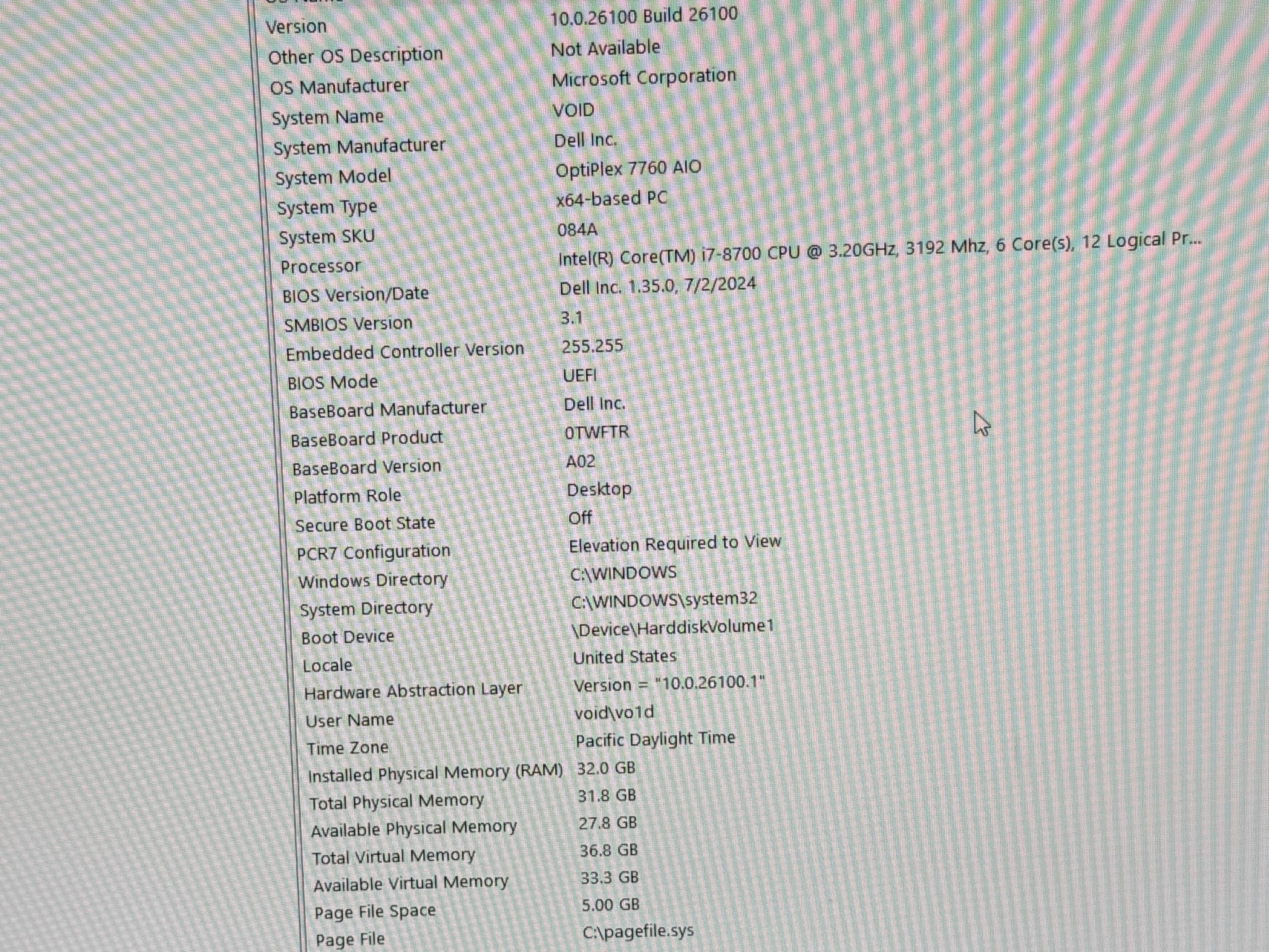 Dell OptiPlex 7760 AIO | i7-8700 | 32GB RAM | 1TB NVMe | Webcam