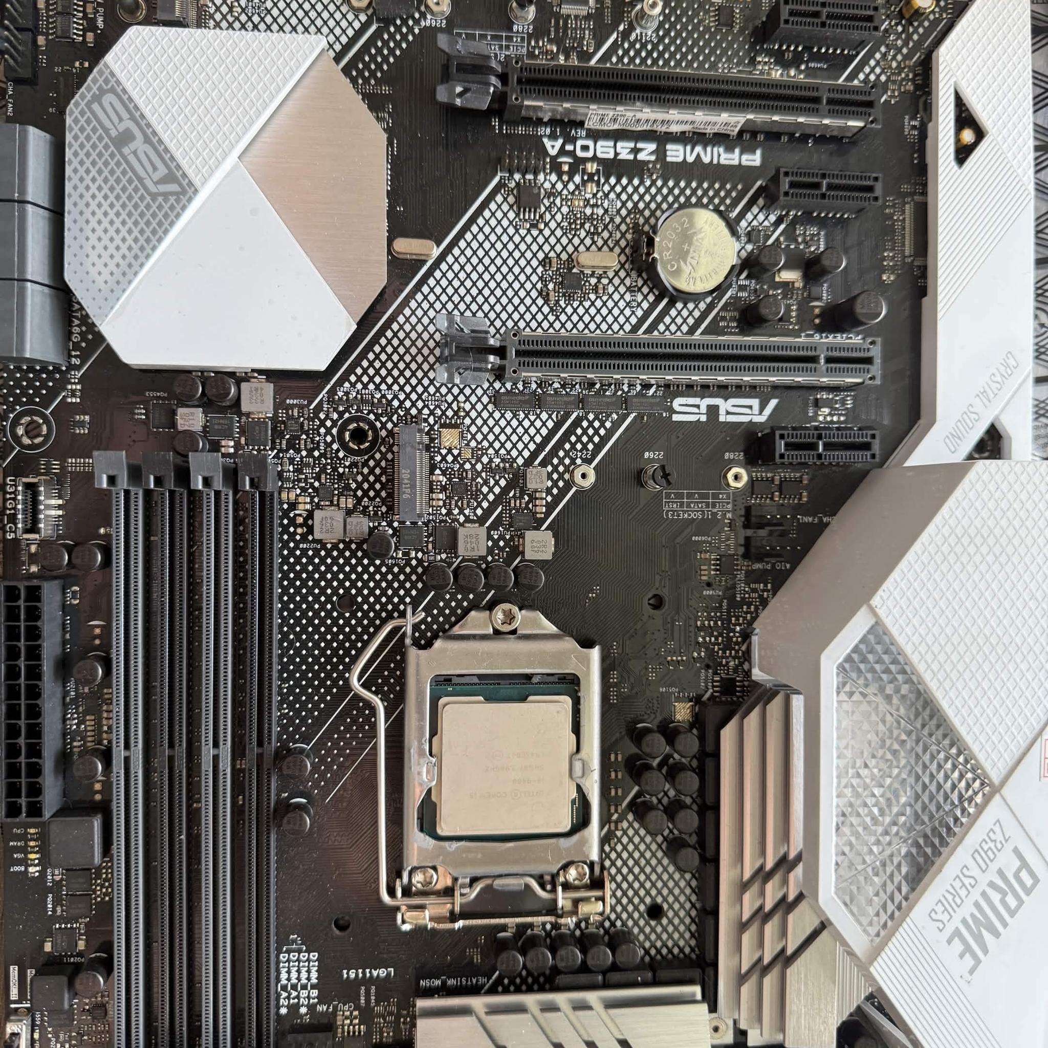 ASUS Prime Z390 + I5-9400