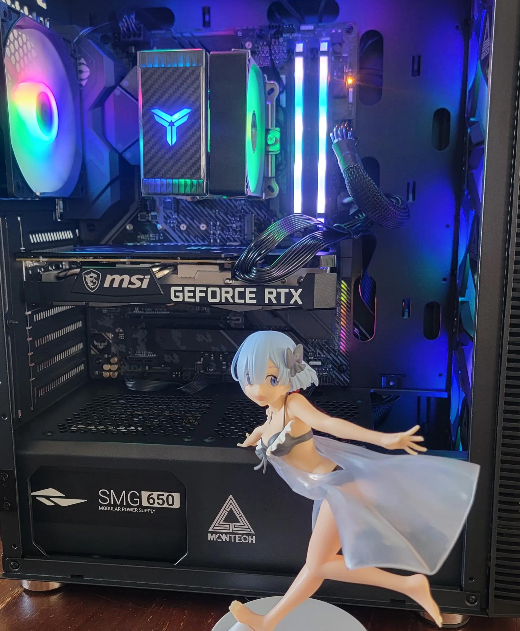 All around custom PC Ryzen 5 3600x, RTX 3060, 32Gb ram, 3TB total storage