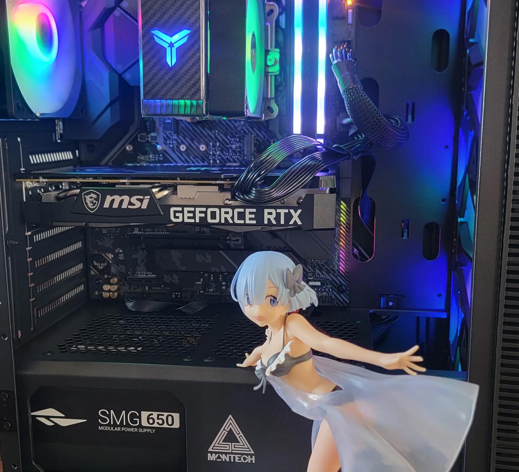 All around custom PC Ryzen 5 3600x, RTX 3060, 32Gb ram, 3TB total storage