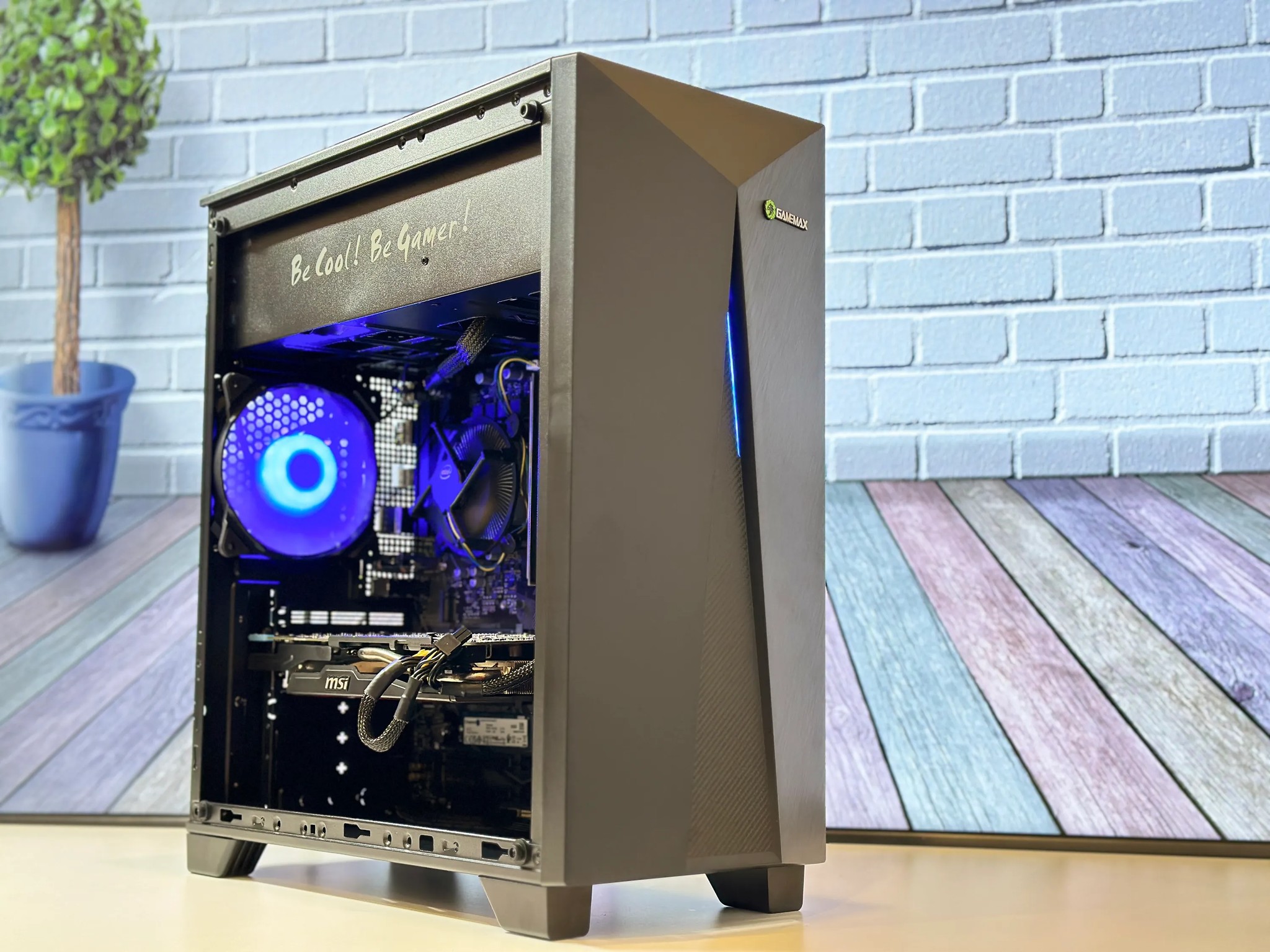 🪙Budget Gaming PC🪙AMD R9 270X -Intel Pentium Gold G6400 @ 4.00GHz-16GB DDR4 RAM-500GB SSD