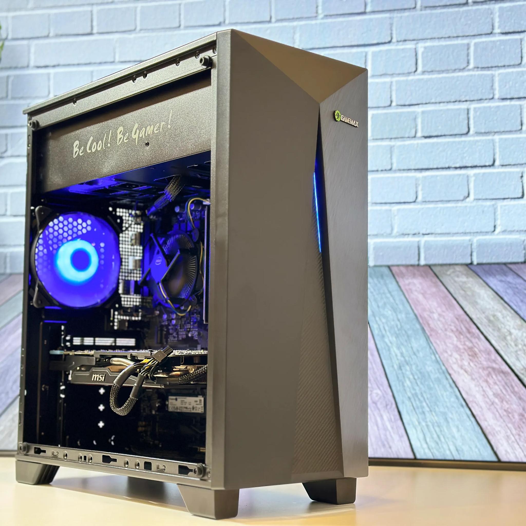 🪙Budget Gaming PC🪙AMD R9 270X -Intel Pentium Gold G6400 @ 4.00GHz-16GB DDR4 RAM-500GB SSD