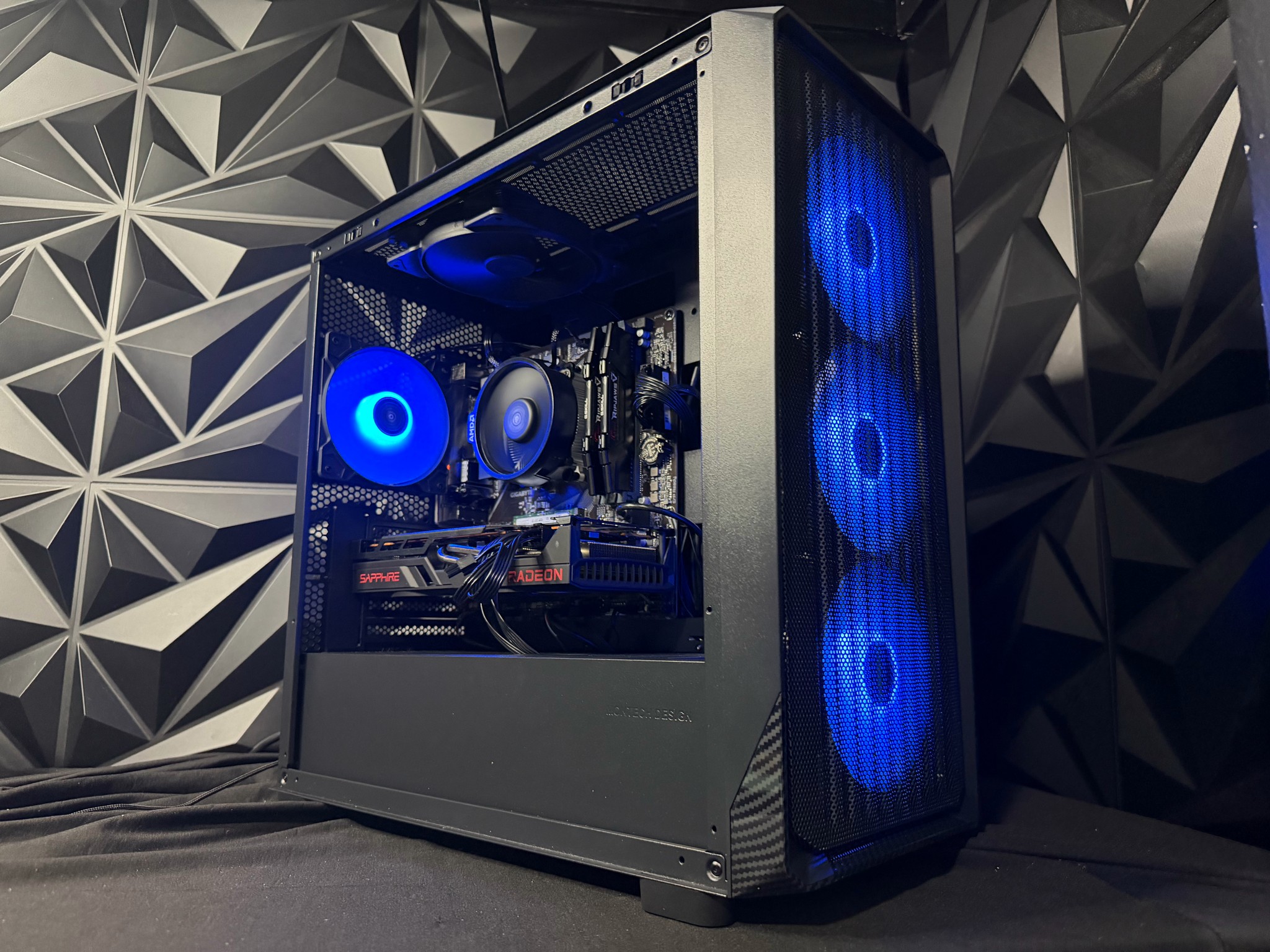 🖤⚡ DARK FIBER ⚡🖤Ryzen 5 5500| RX 6700XT 12 GB | 16 GB DDR4| 512 NVMe| 650W PSU