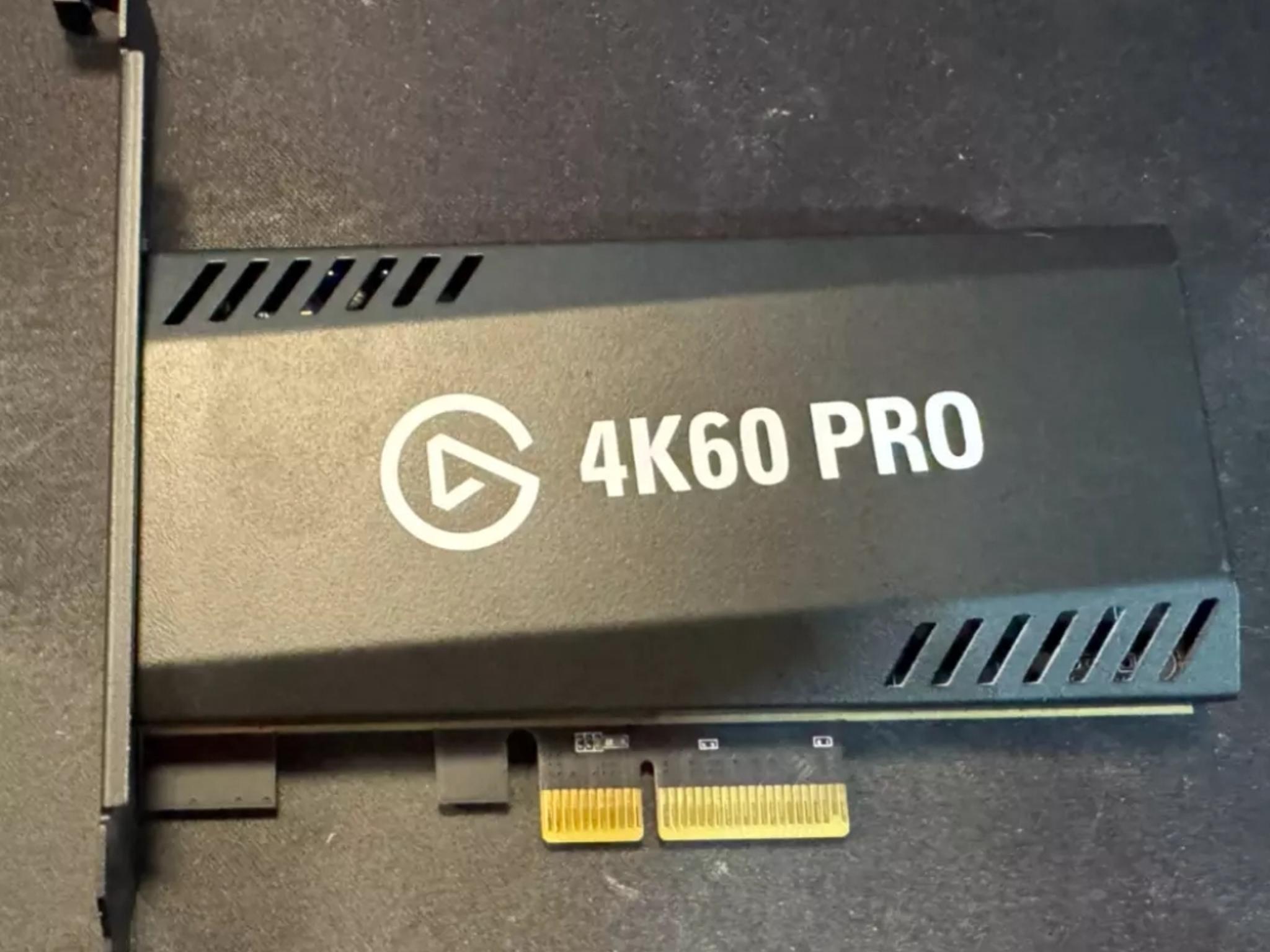 Elgato 4K60 Pro Game Capture Card