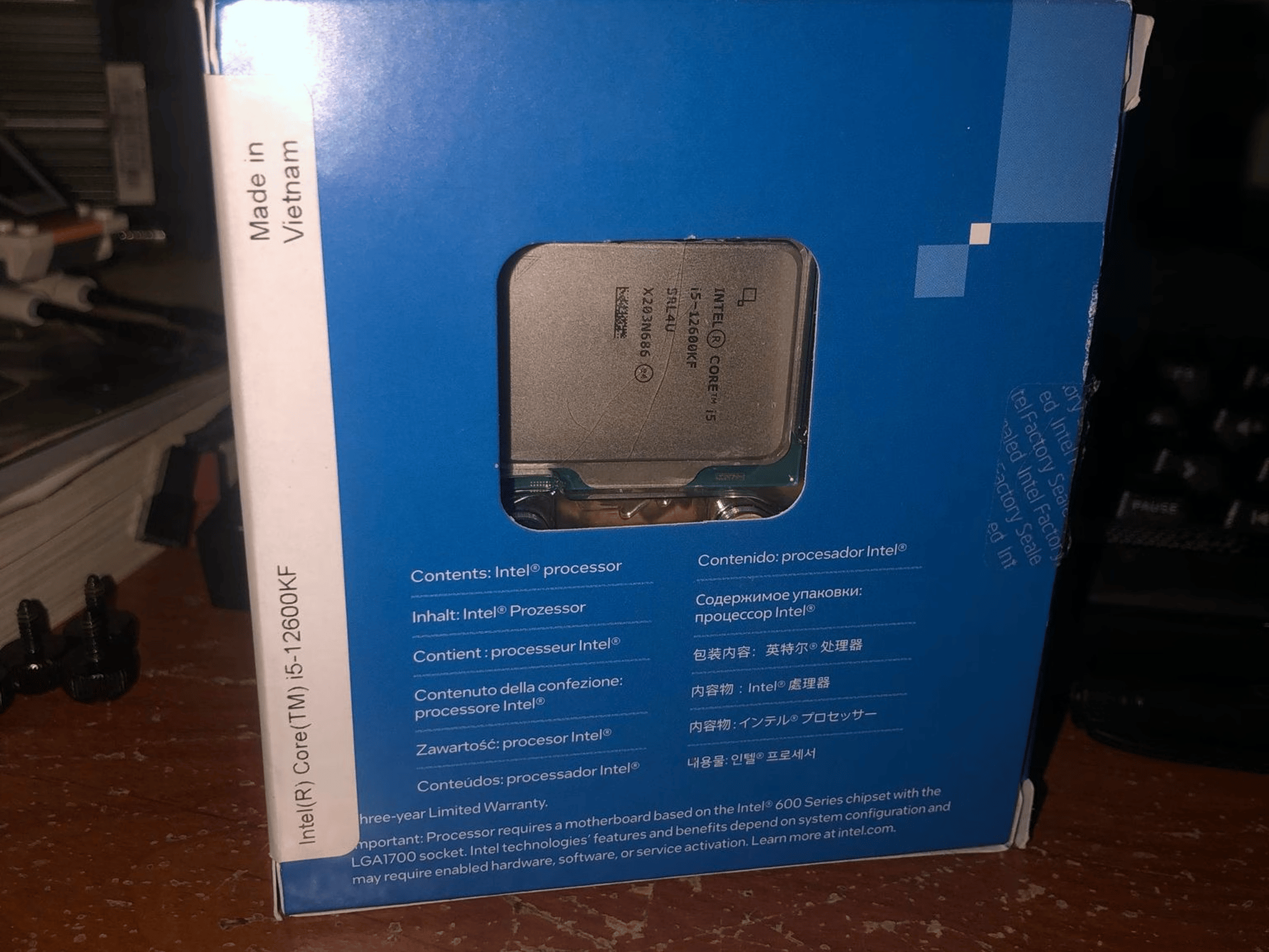 Used Intel Core i5-12600KF