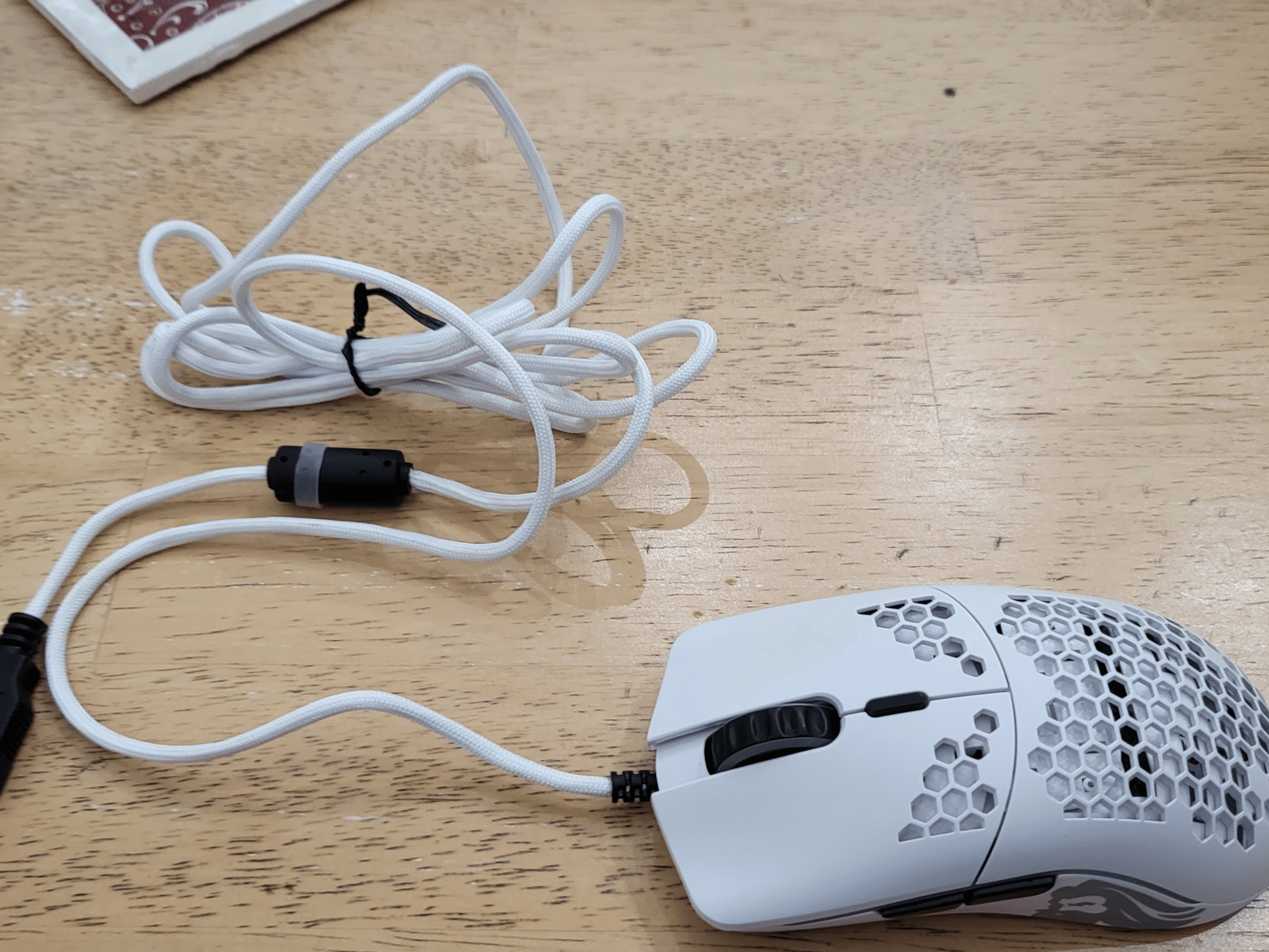 Glorious Model O with Upgraded Accessory Cable