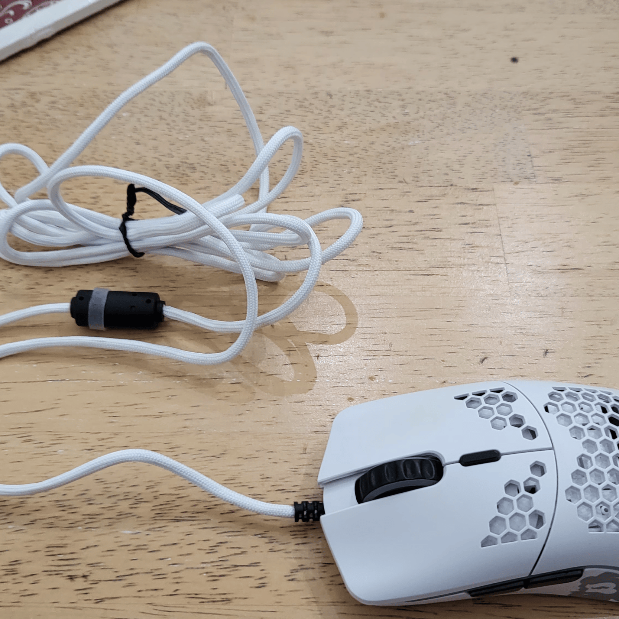 Glorious Model O with Upgraded Accessory Cable
