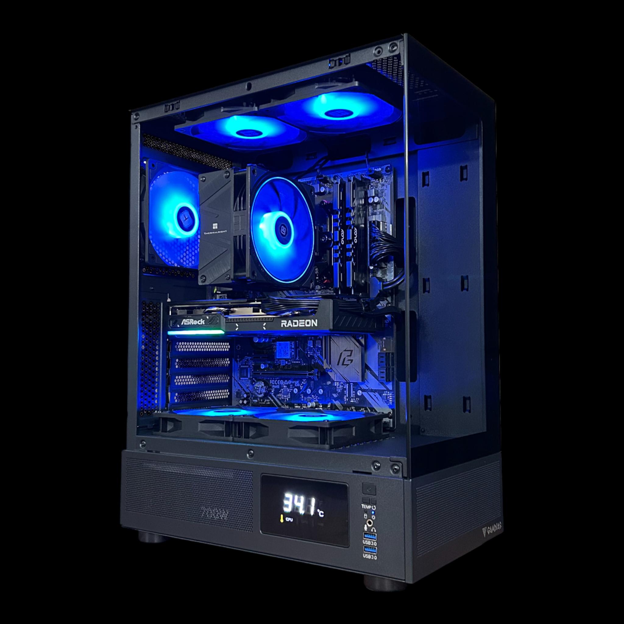 RX 9060XT 16GB | Ryzen 7 5800XT | 16GB DDR4 | 1TB NVMe | The Mid-Range Beast RX