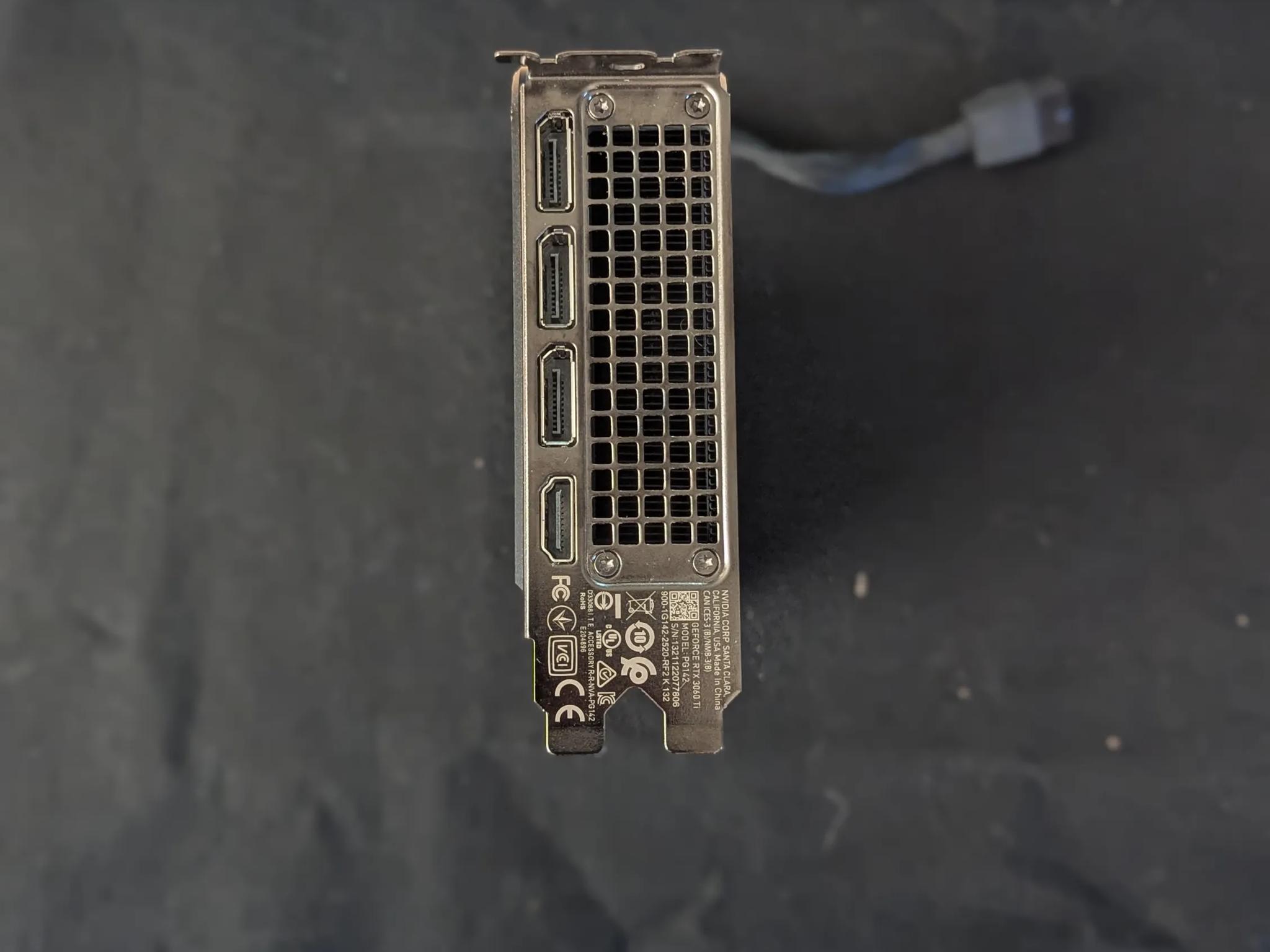 🖤 NVIDIA RTX 3060 Ti Founders Edition – Sleek, Efficient & Powerful | Adapter Included ⚡