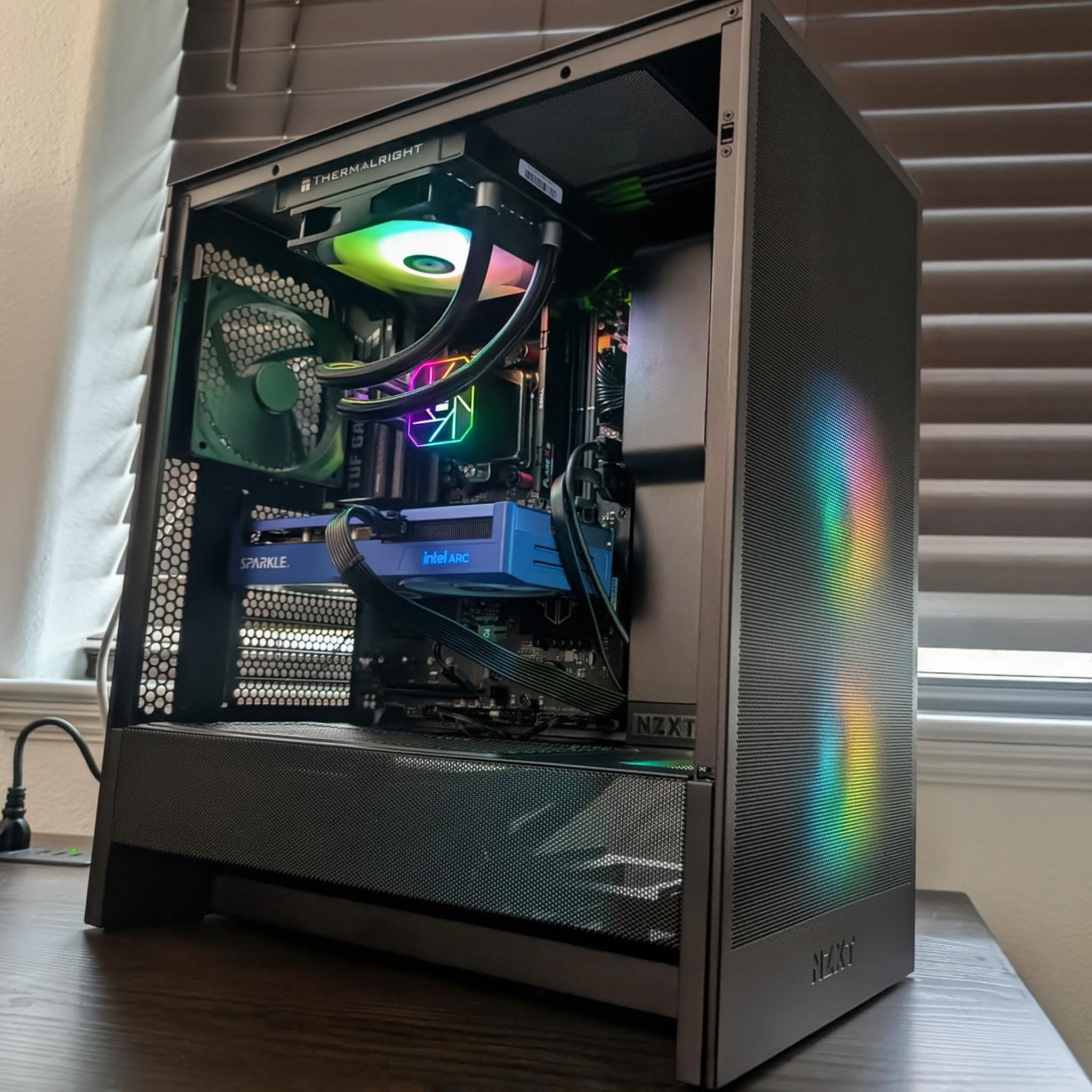 AMD Ryzen 5 7600X | Intel Arc B570 10GB | 16GB DDR5 | 1TB NVMe SSD | Wifi | Windows 11 | Gaming PC
