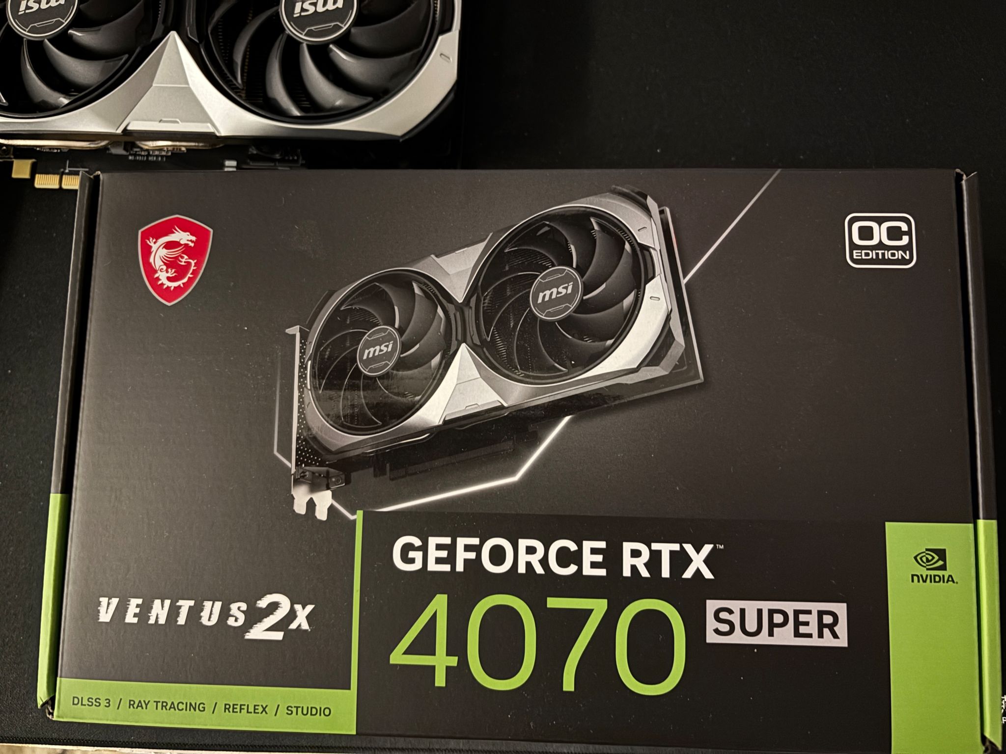 MSI GeForce RTX 4070 SUPER 12G VENTUS 2X OC