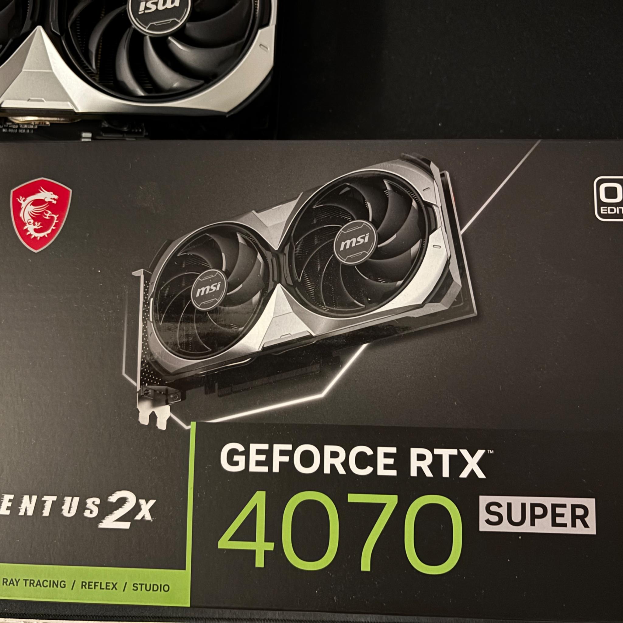 MSI GeForce RTX 4070 SUPER 12G VENTUS 2X OC