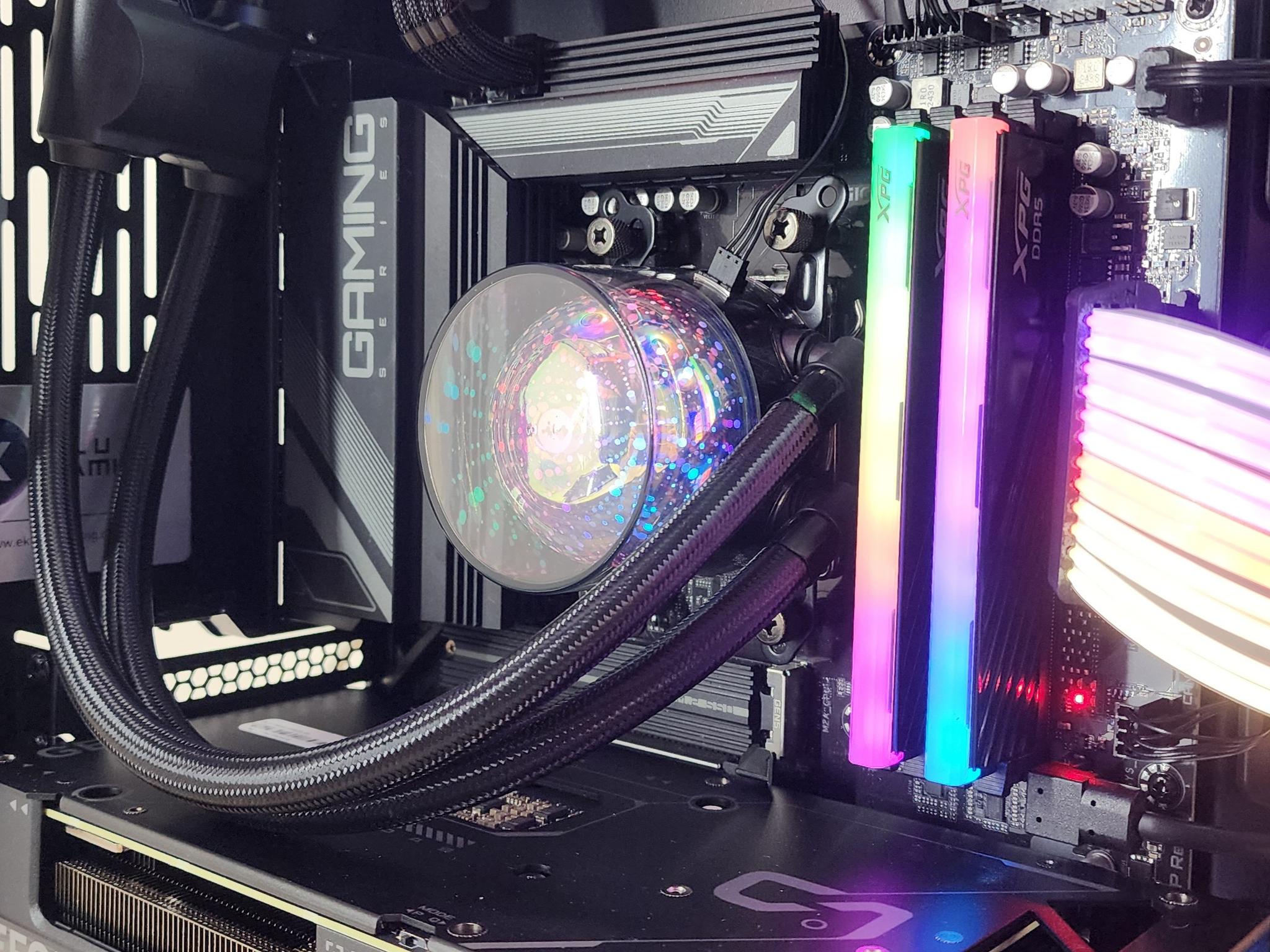 Gaming PC Ryzen 7 7700X 32GB RAM 1TB SSD RTX 4070 12GB Windows 11 Computer
