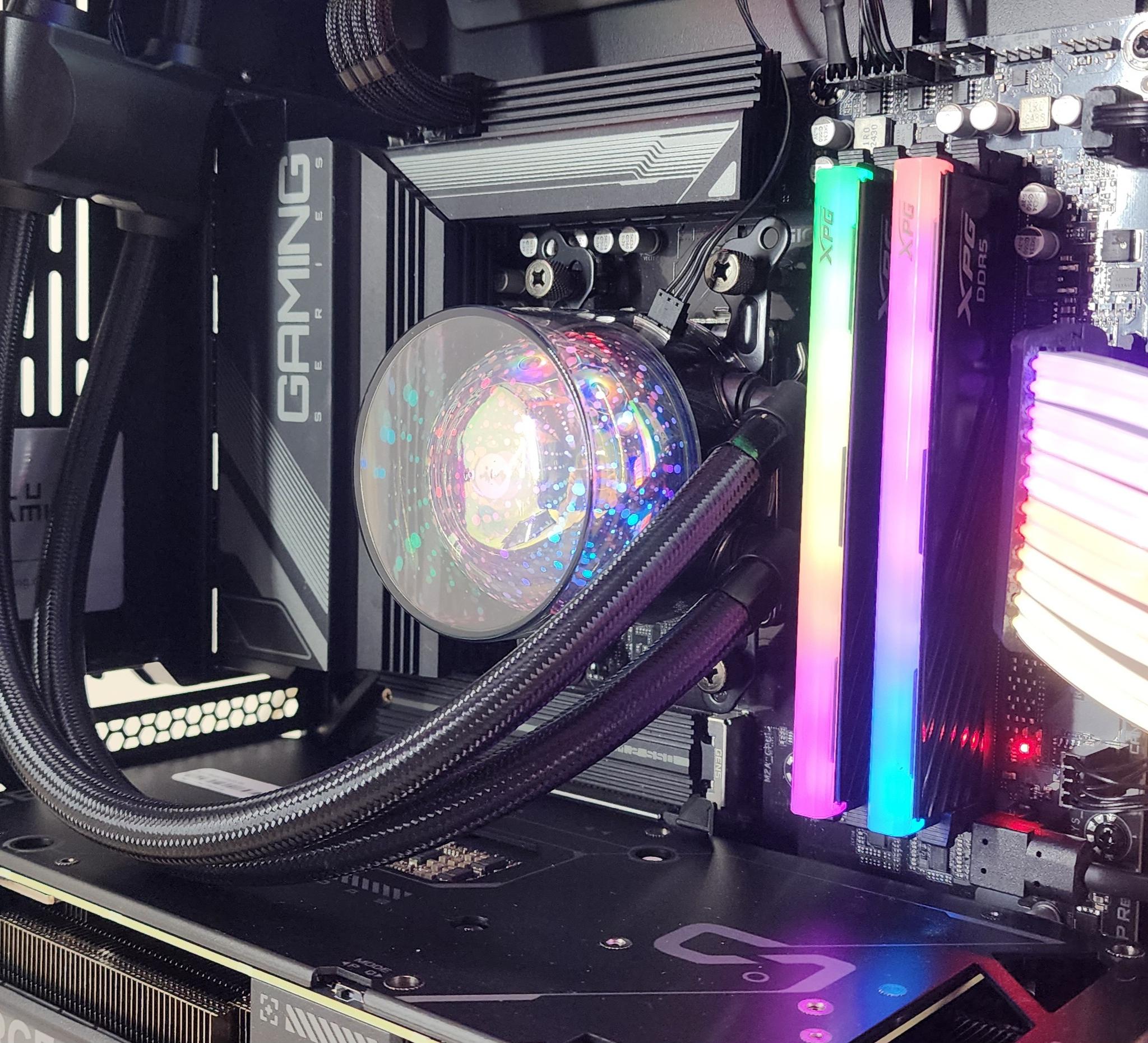 Gaming PC Ryzen 7 7700X 32GB RAM 1TB SSD RTX 4070 12GB Windows 11 Computer
