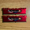 16GB (2x8GB) DDR4-2400MHz CL15 G.SKILL Ripjaws 4 Memory Kit Red